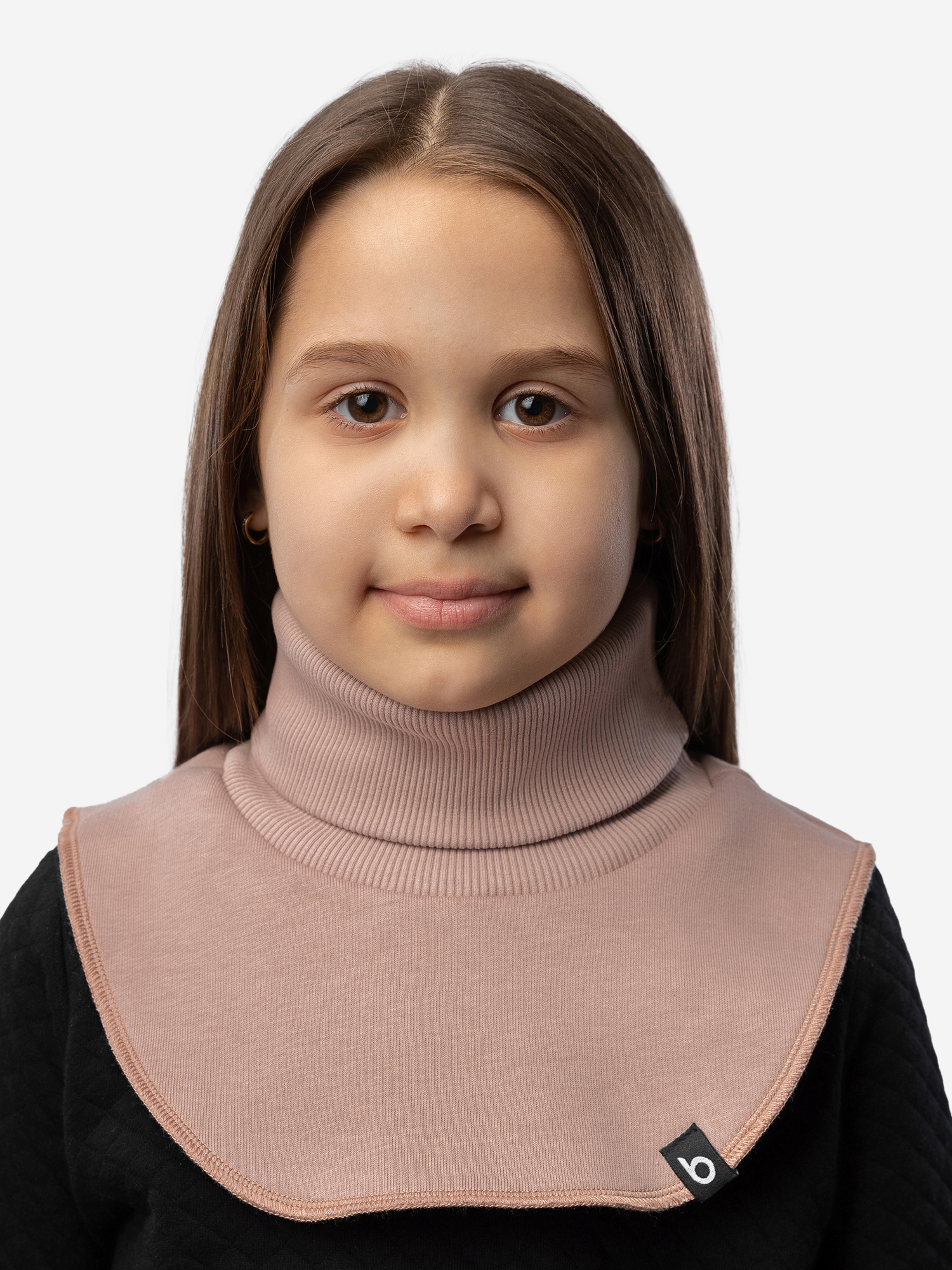 Манишка утепленная с начесом для девочки bodo, Бежевый костюм детский bodo бежевый