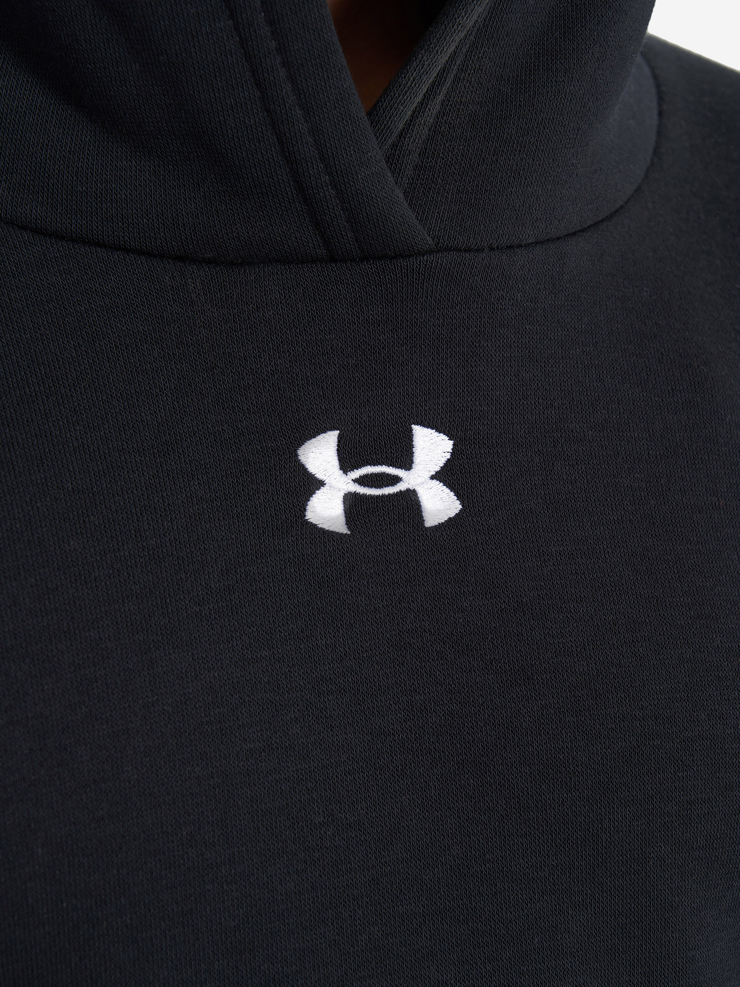 фото Худи для девочек under armour rival, черный
