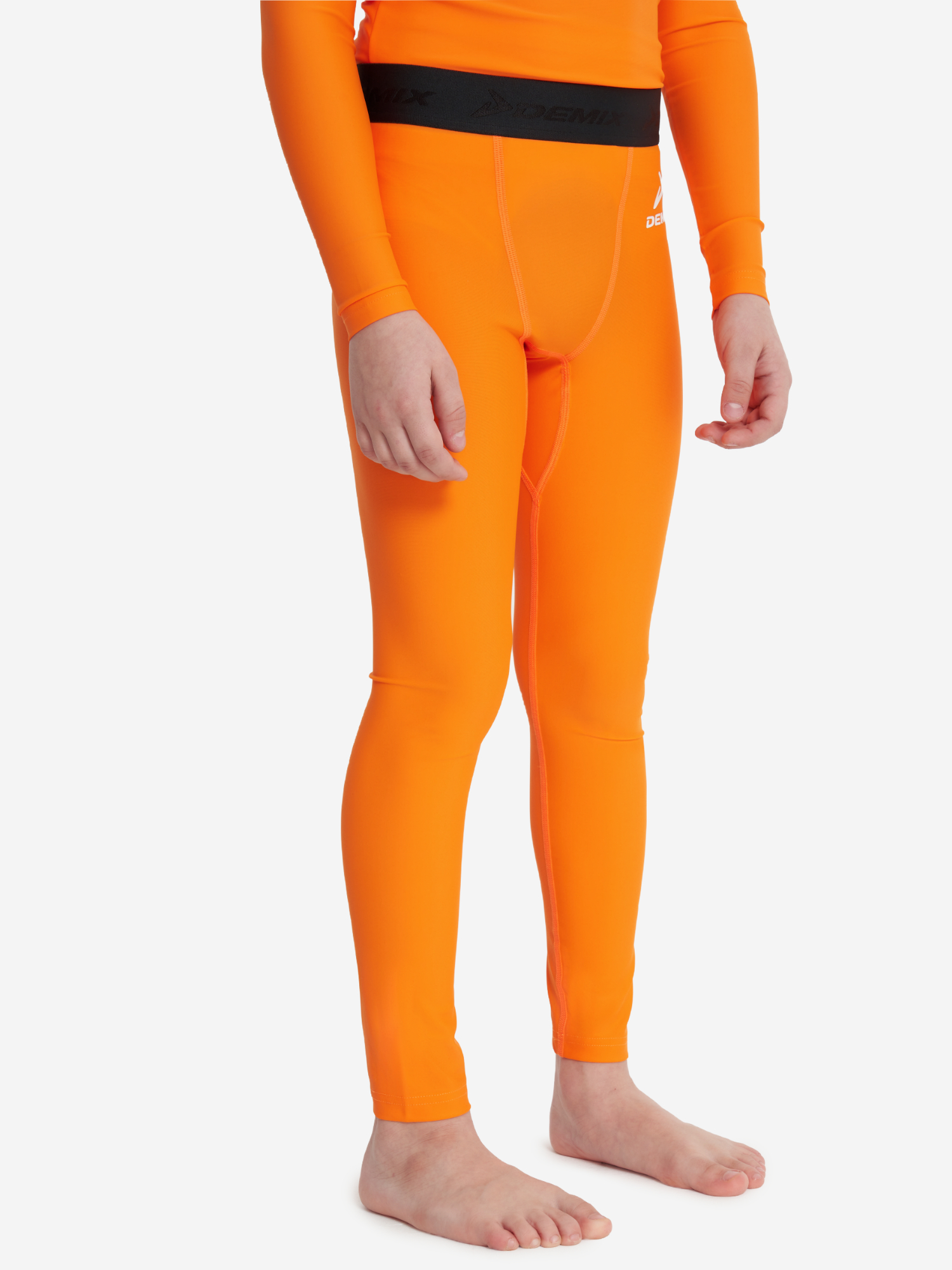 Изображение товара Компрессионные тайтсы для мальчиков Demix янтарный 120303DMX-D1