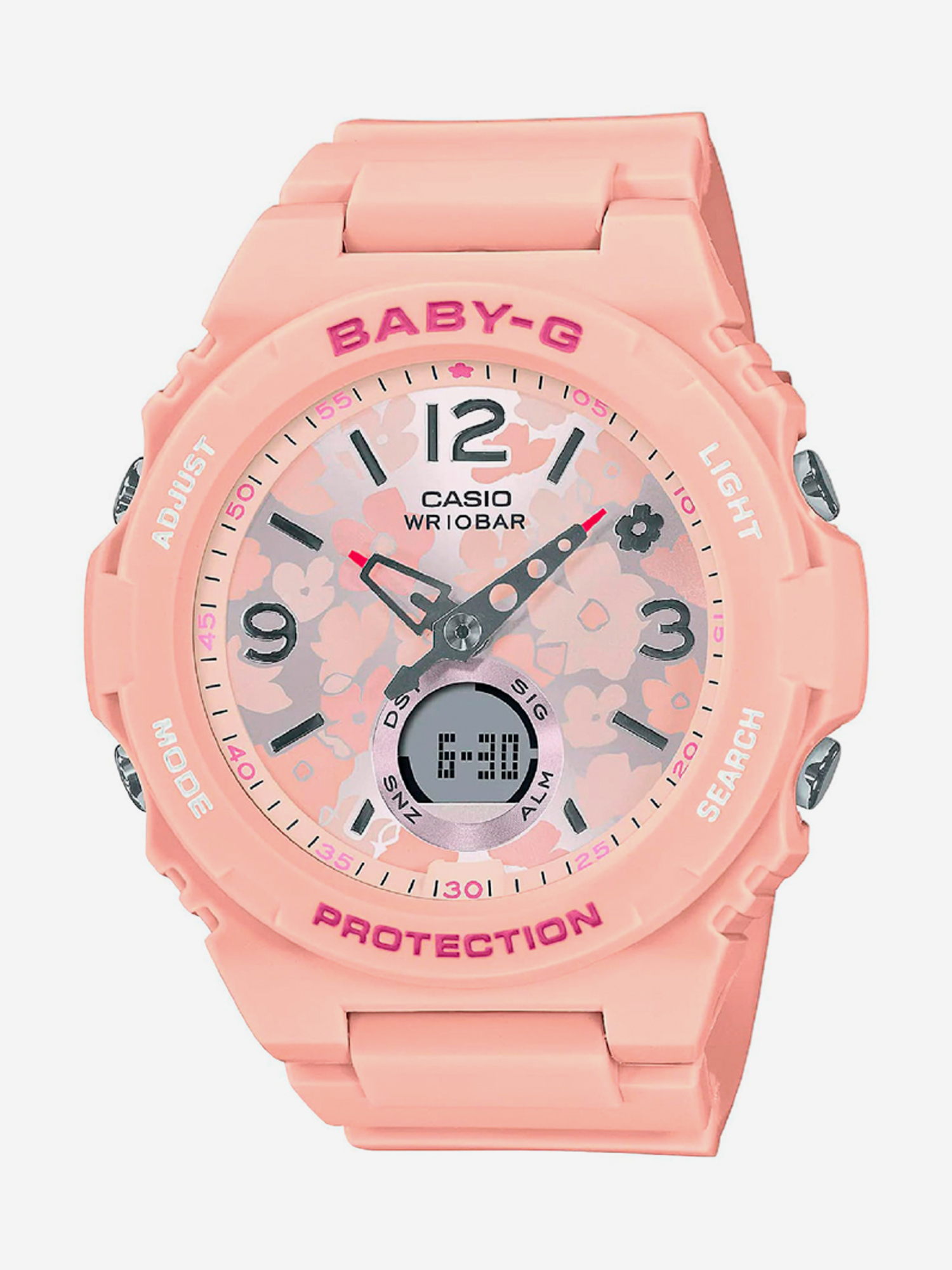 

Спортивные часы CASIO BGA-260FL-4A, Розовый