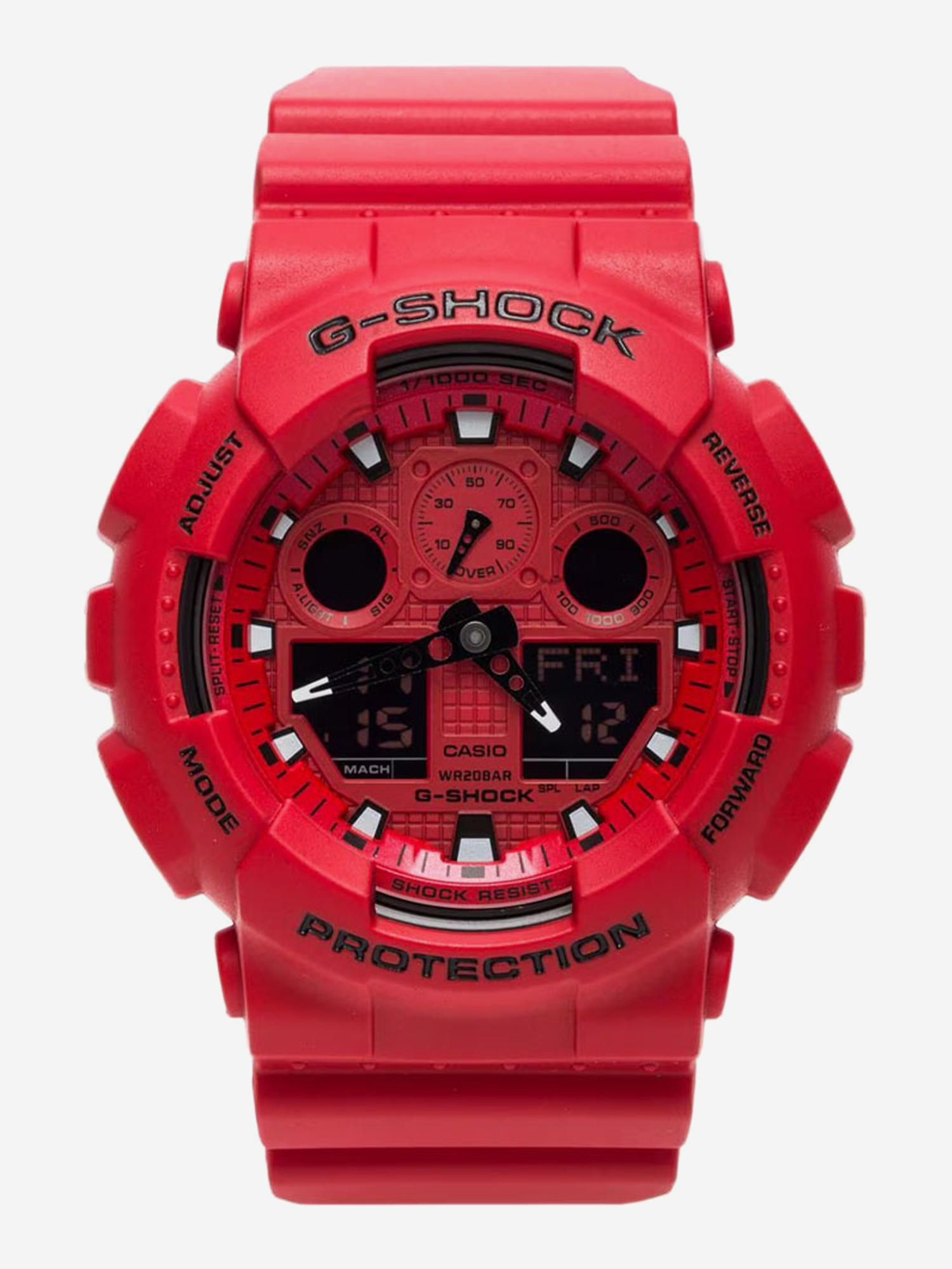 

Наручные часы Casio G-SHOCK GA-100C-4A, Красный