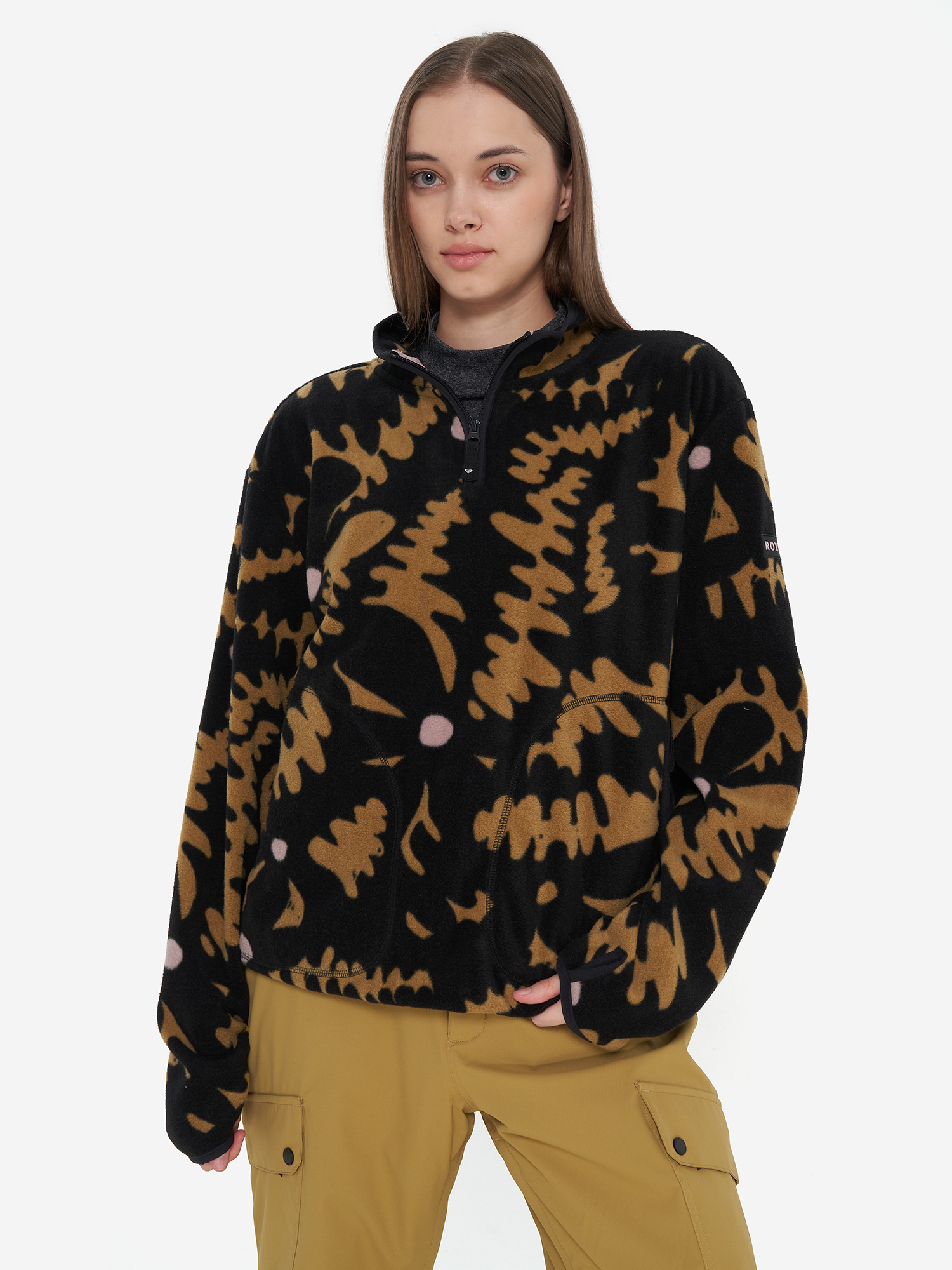 Джемпер флисовый Moonrising, мультицвет, арт. erjft04972r17-tmg1