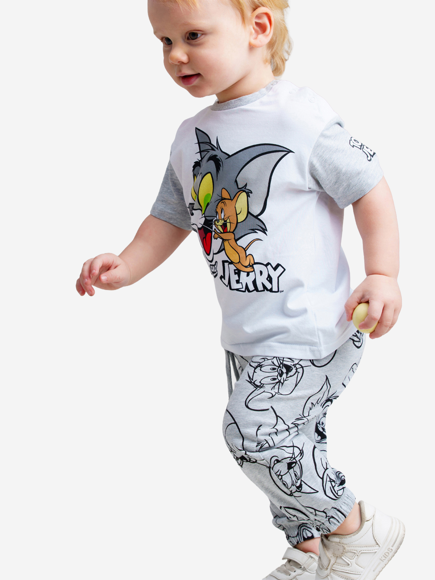 Изображение товара Комплект для мальчиков PlayToday: футболка и брюки, хлопок