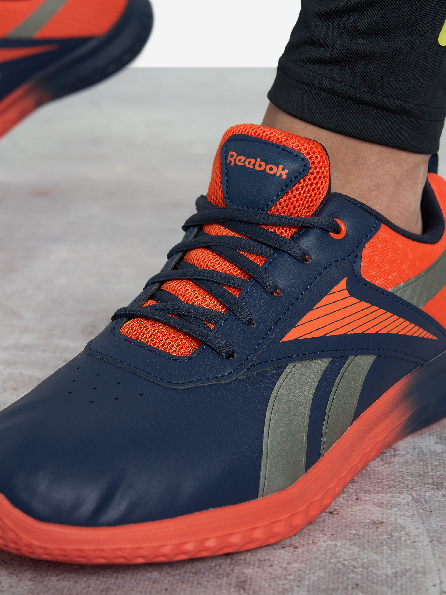 фото Кроссовки для мальчиков reebok rush runner 5.0 syn, синий
