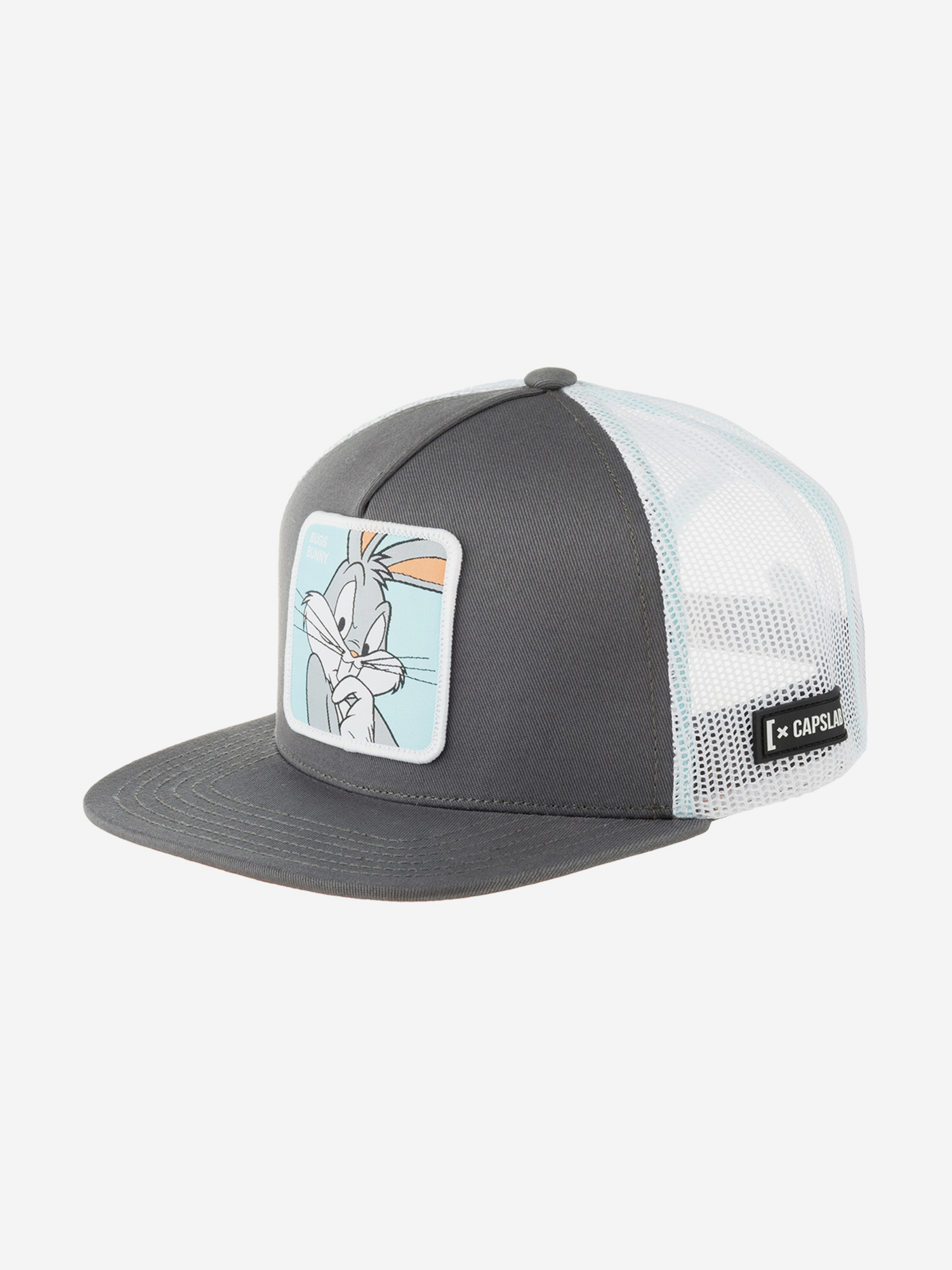 

Бейсболка с прямым козырьком CAPSLAB CL/LOO8/1/CF/BUG Looney Tunes Bugs Bunny (серый), Серый