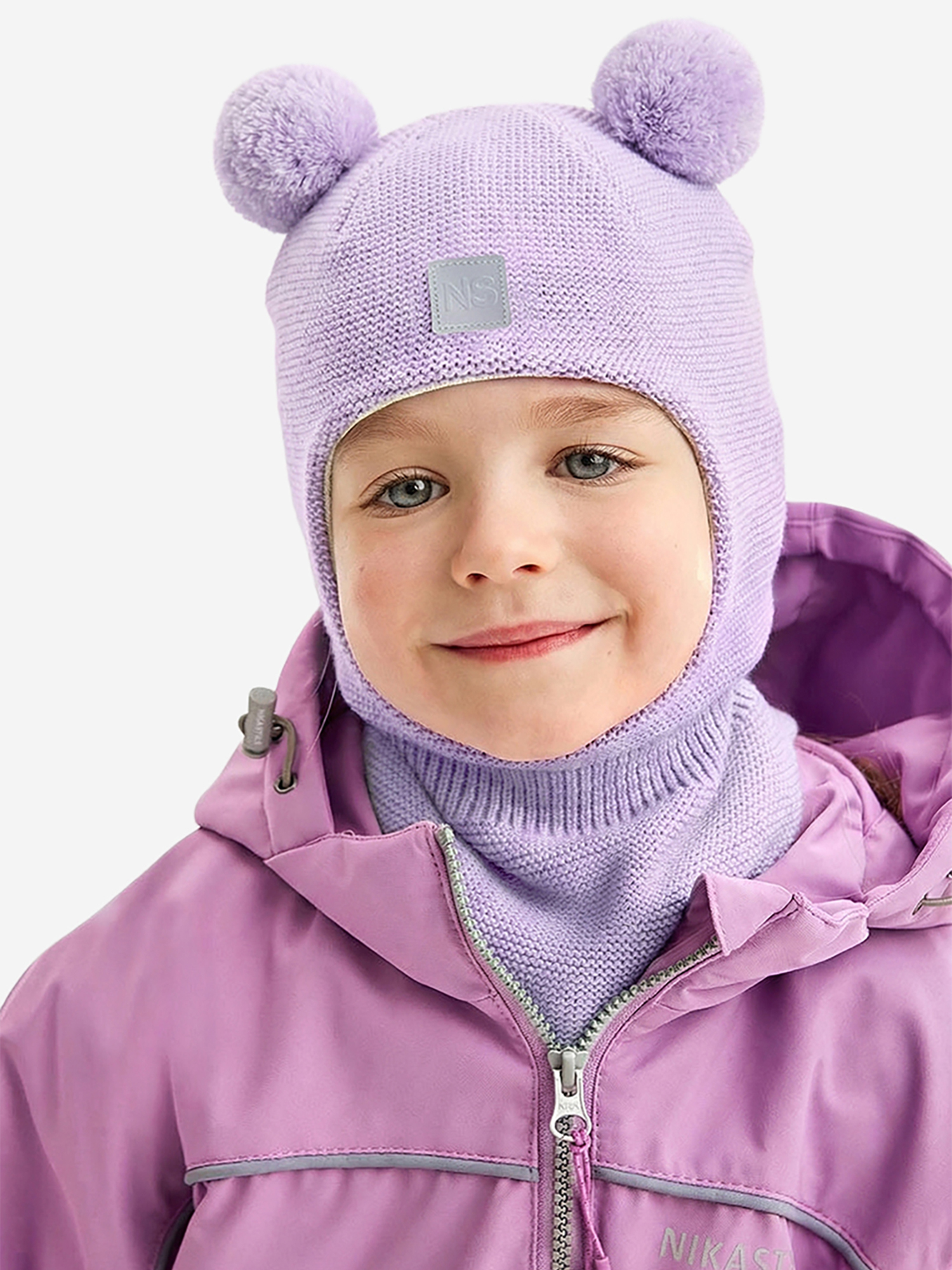 Изображение товара Шапка-шлем NIKASTYLE, Лаванда