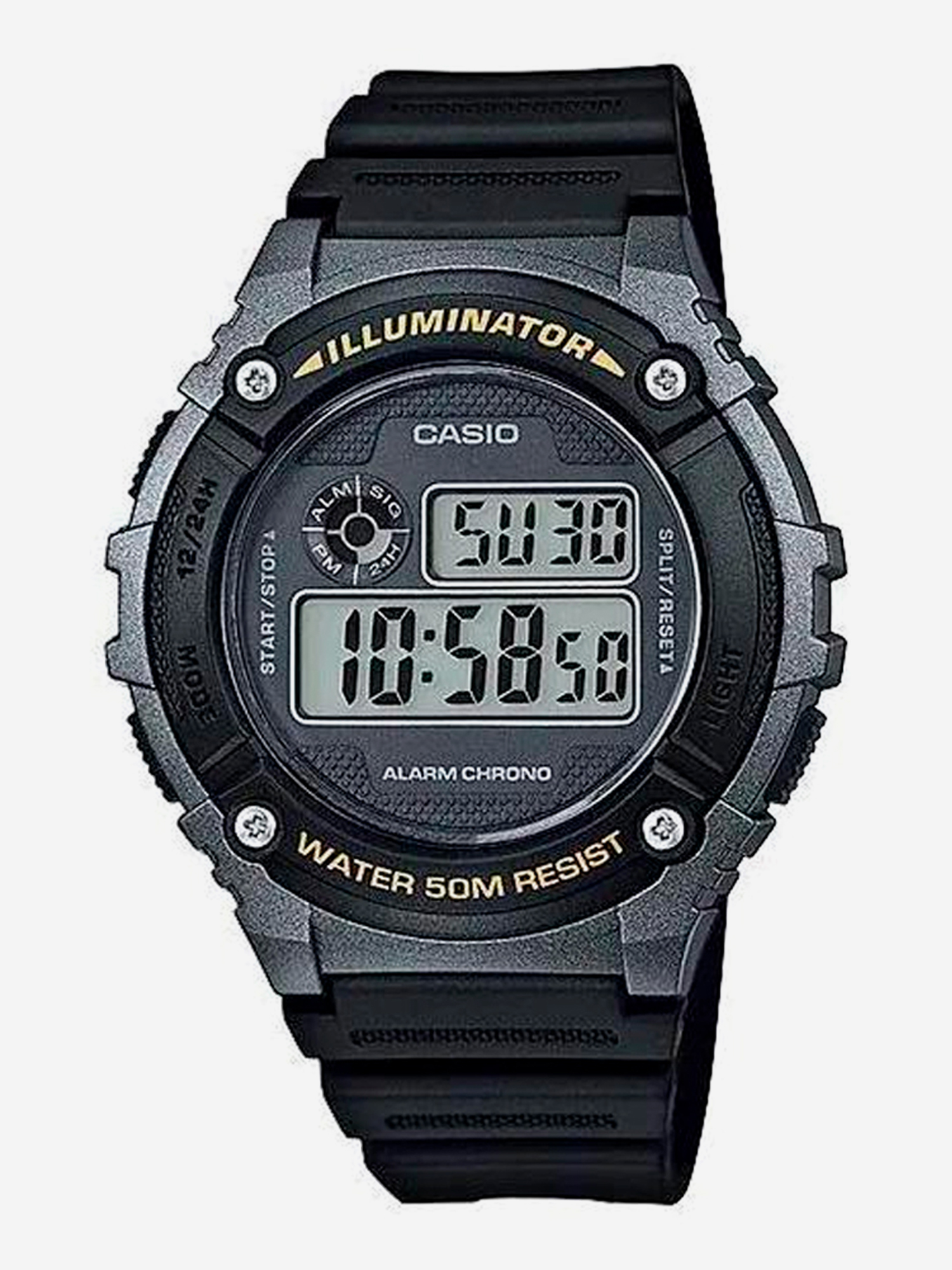 

Наручные часы Casio Collection W-216H-1B, Черный