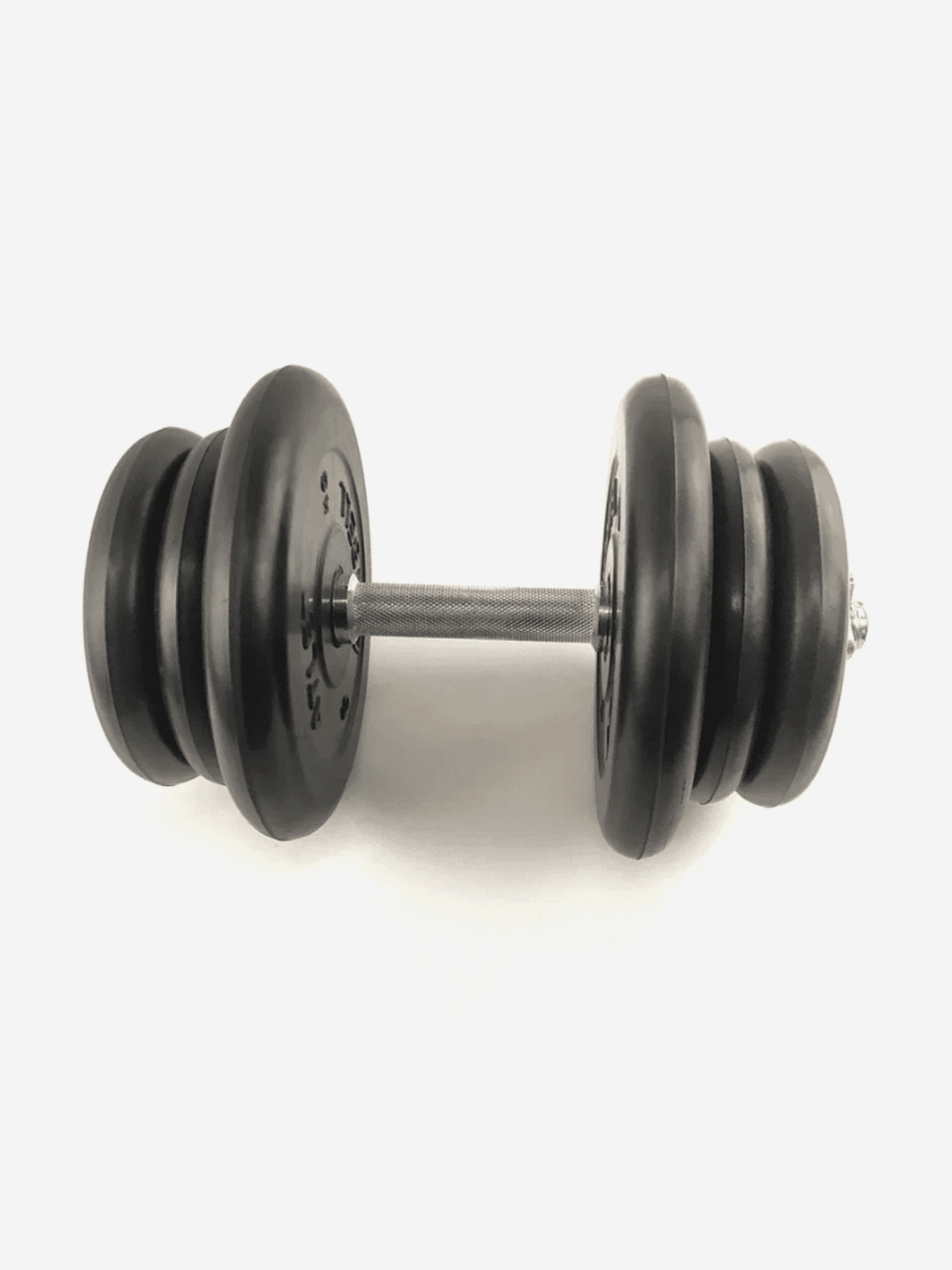 

Гантели разборные BARBELL ATLET 1 по 21.5 кг (хромированный гриф), Черный