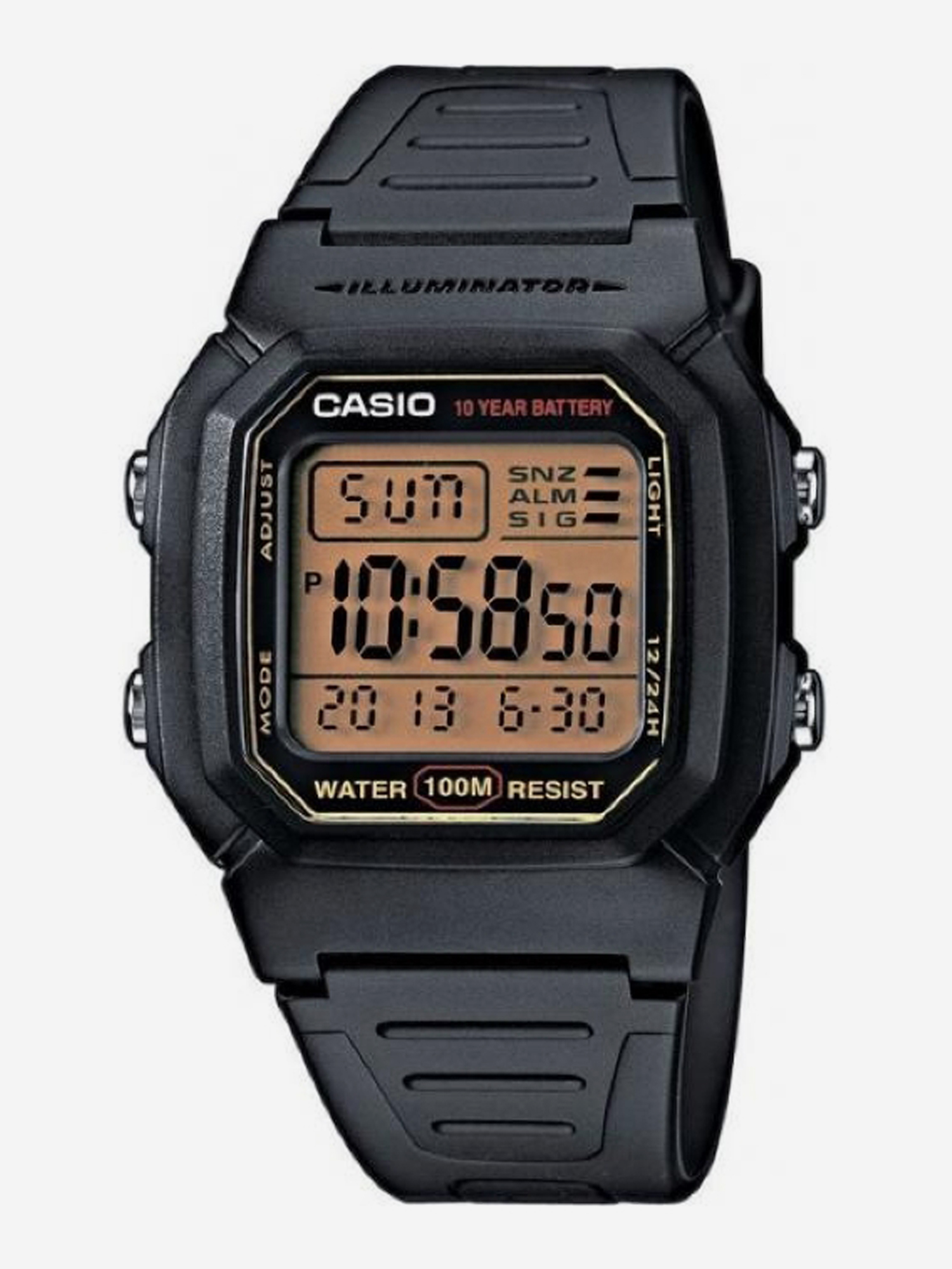 

Наручные часы Casio W-800HG-9A, Черный