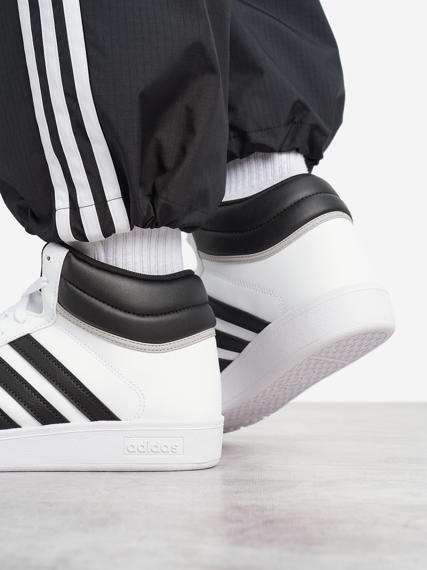 фото Кеды мужские adidas hoops 4.0, белый