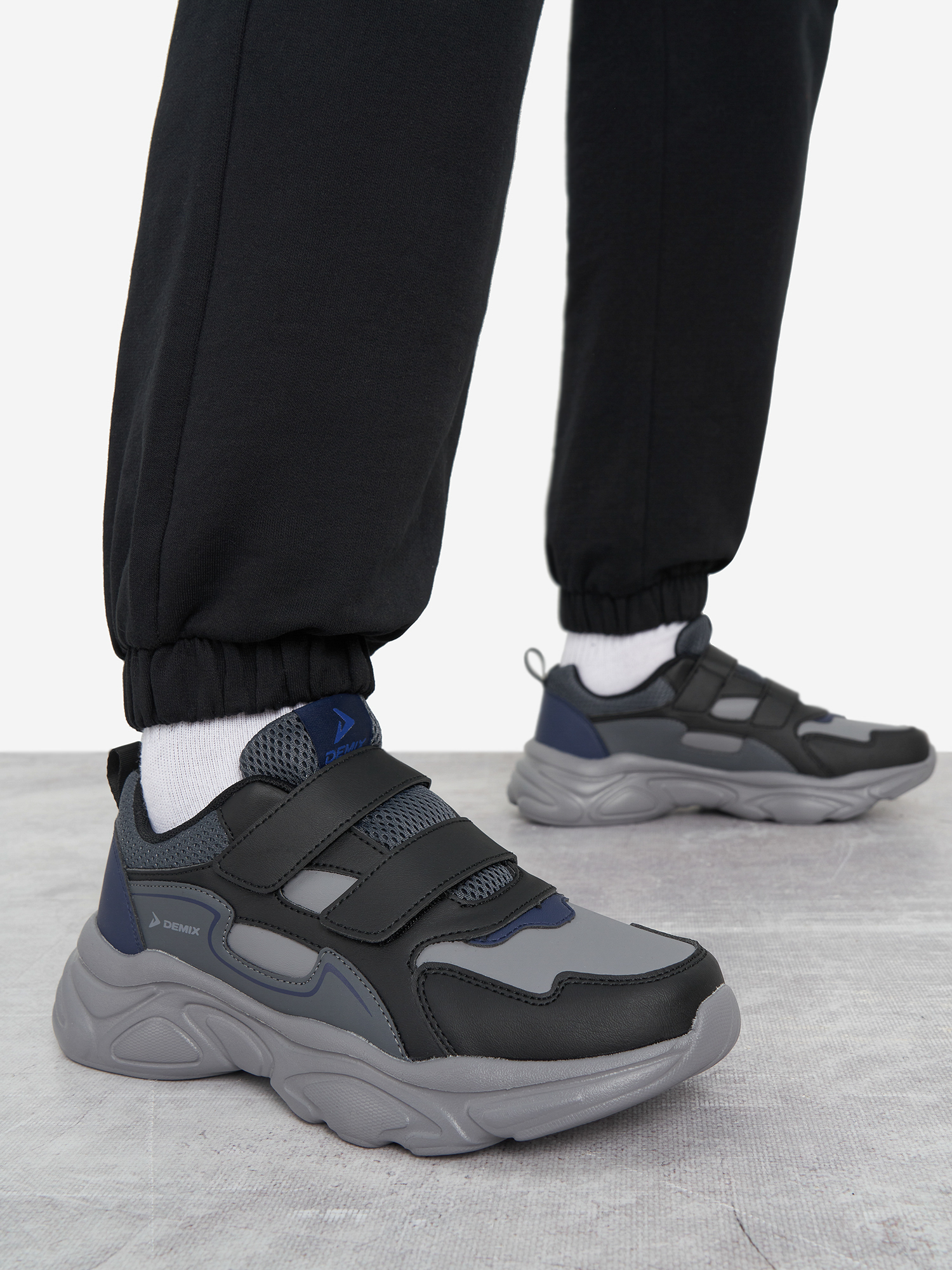 Кроссовки Demix Sp First 3.0 Pu, черный, арт. 35528