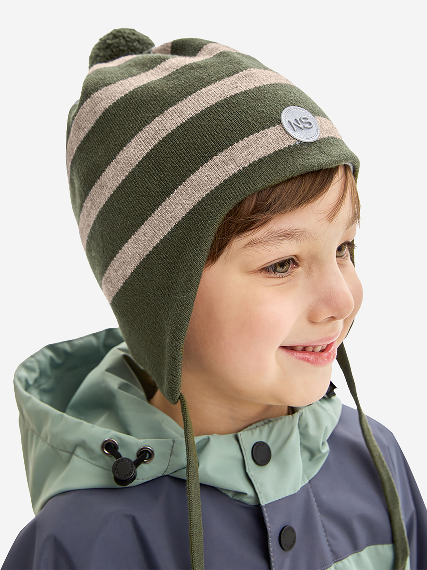 Изображение товара Шапка NIKASTYLE, Мох/беж