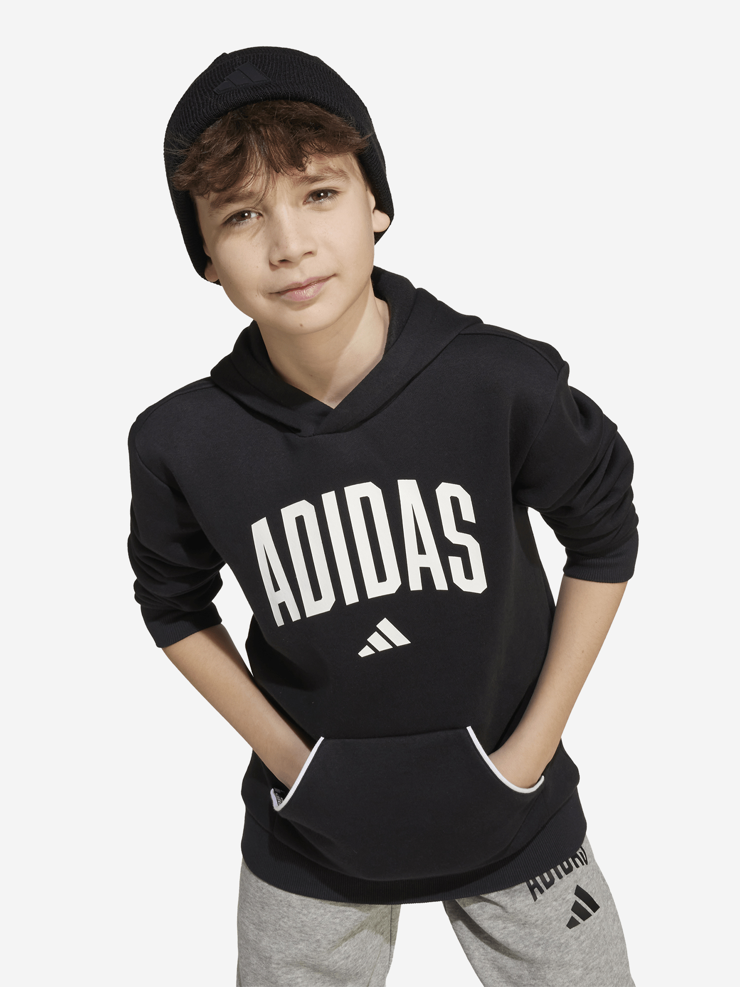 

Худи для мальчиков adidas, Черный
