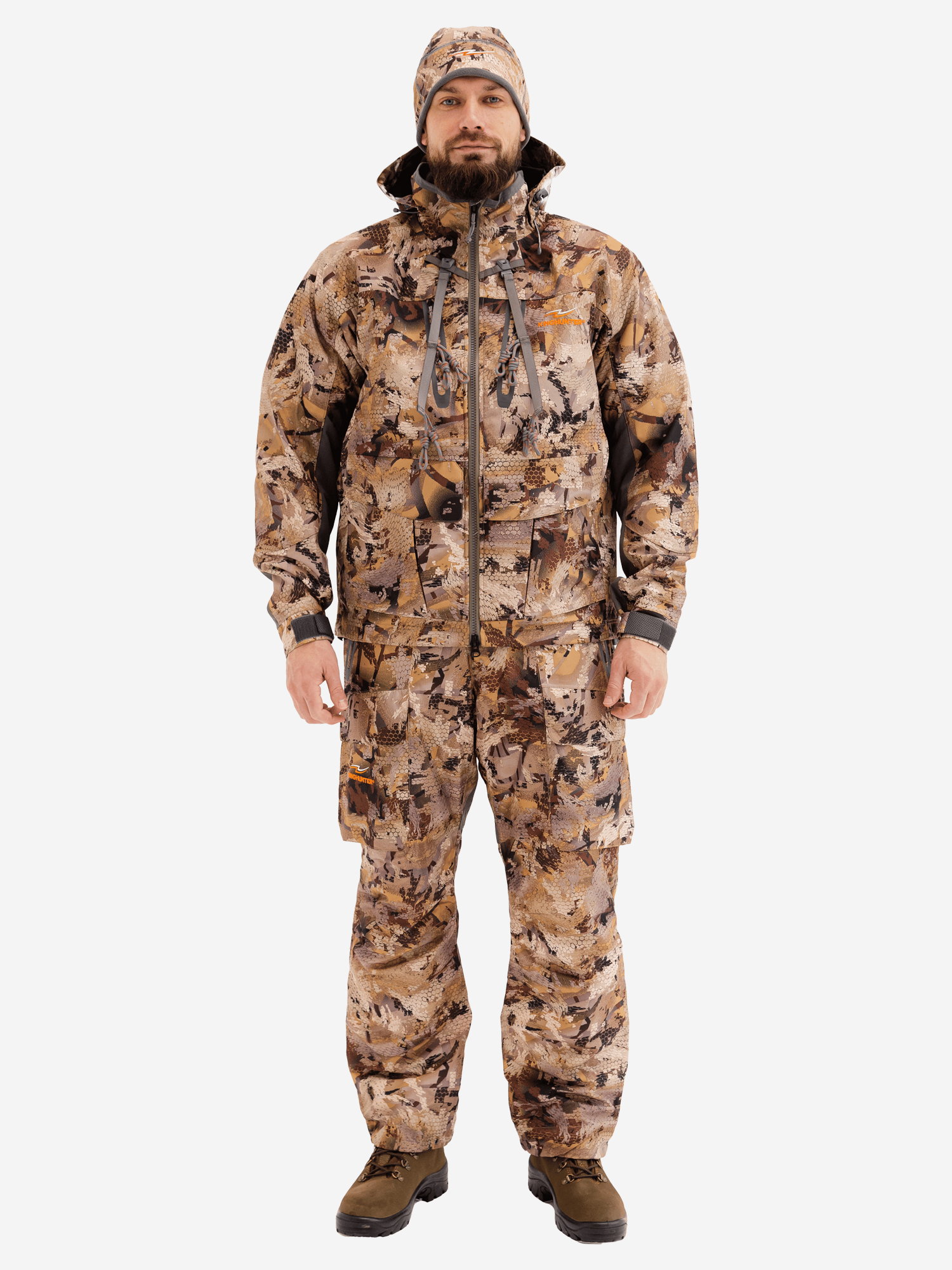 Изображение товара Мужской водонепроницаемый костюм для охоты и рыбалки King Hunter HYBRID зимний