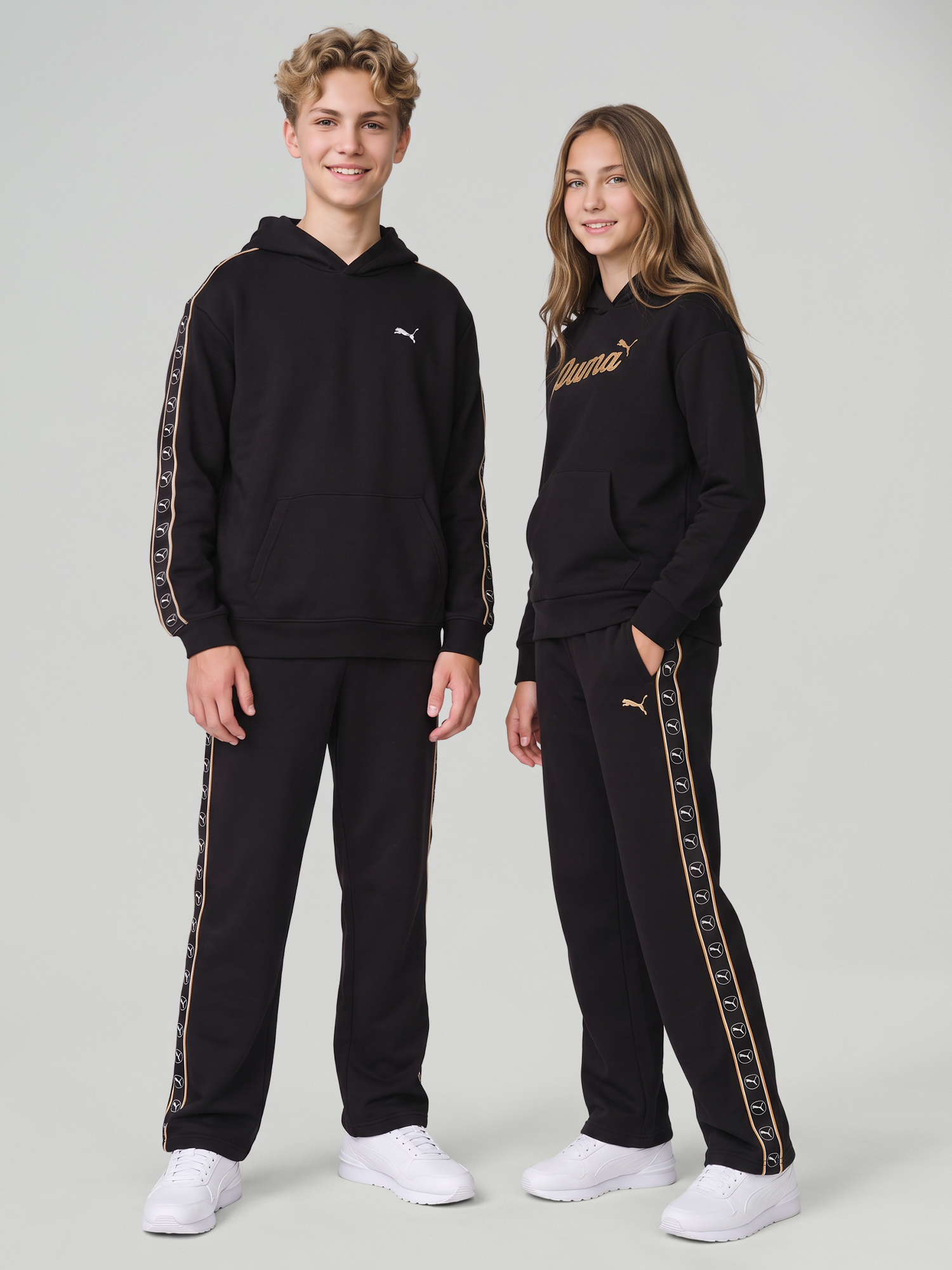 Брюки детские PUMA, Черный