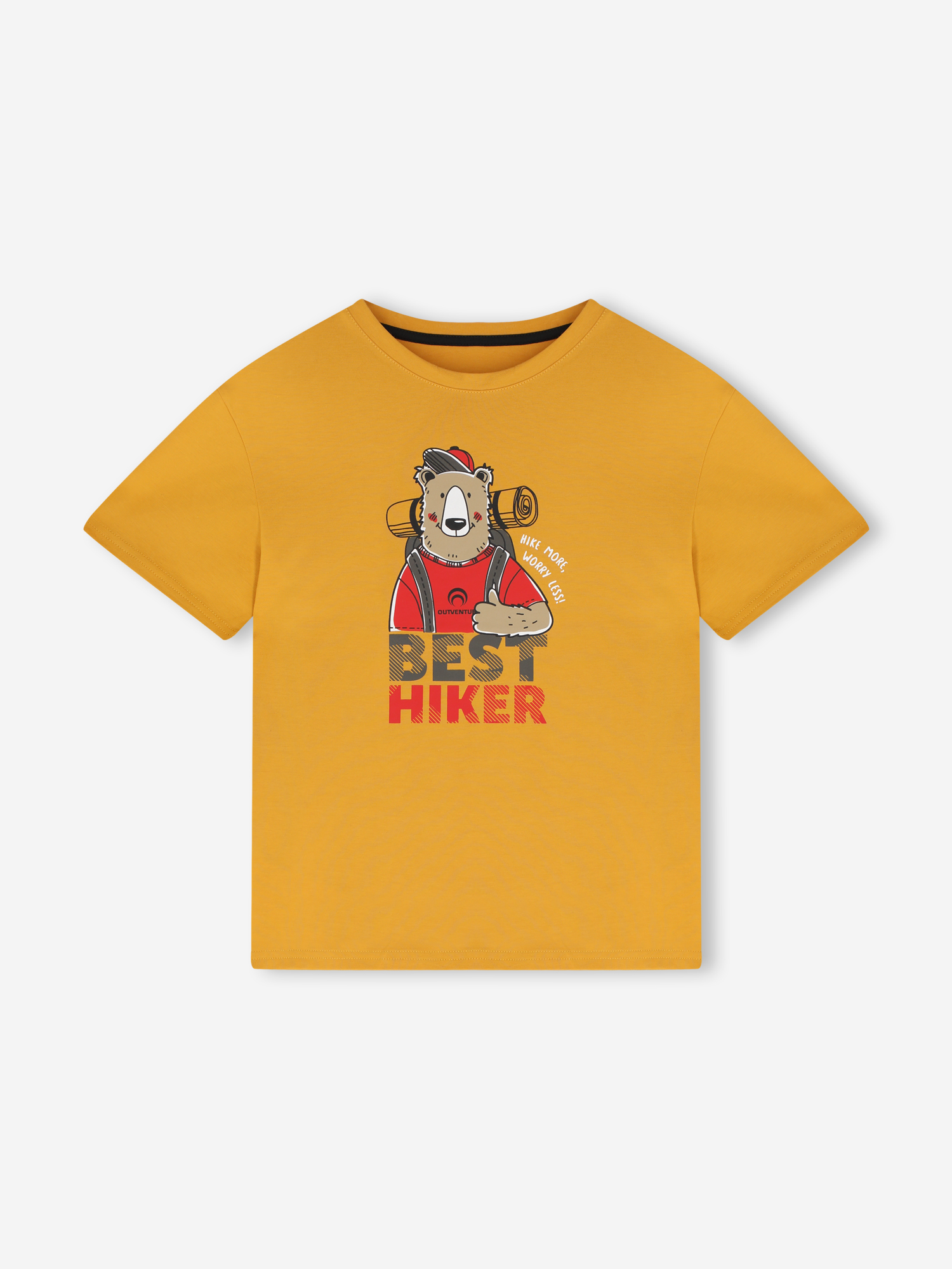 Футболка Outventure для мальчиков, желтый, арт. 142481out-y2