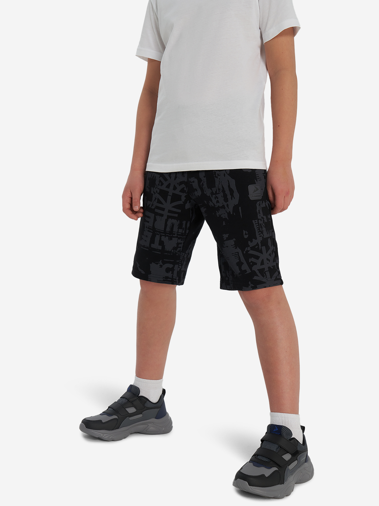 Изображение товара Шорты для мальчиков Demix спортивные летние из хлопка с регулируемым поясом