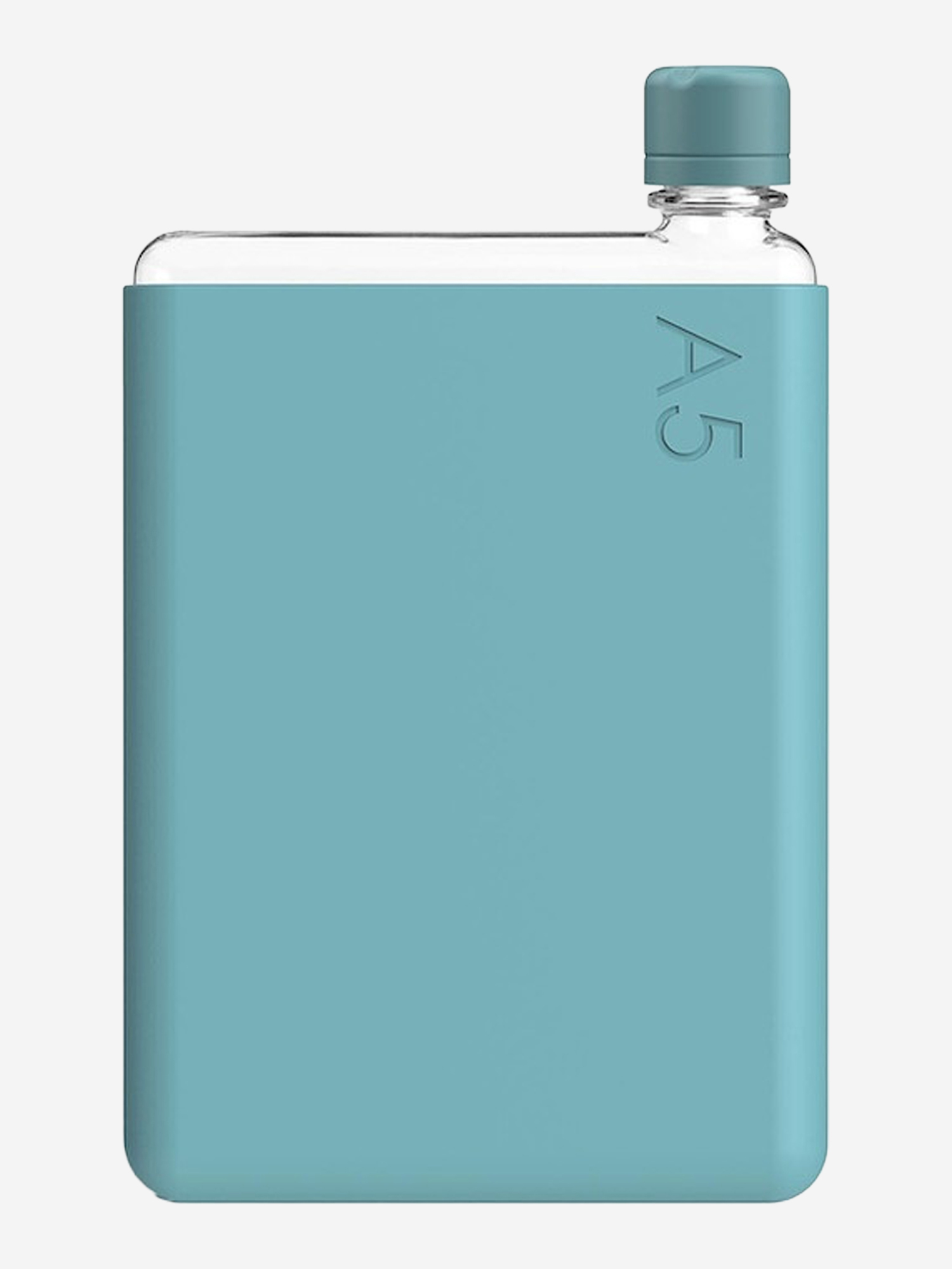 Изображение товара Memobottle A5 BLUE Бутылка с силиконовым чехлом голубой