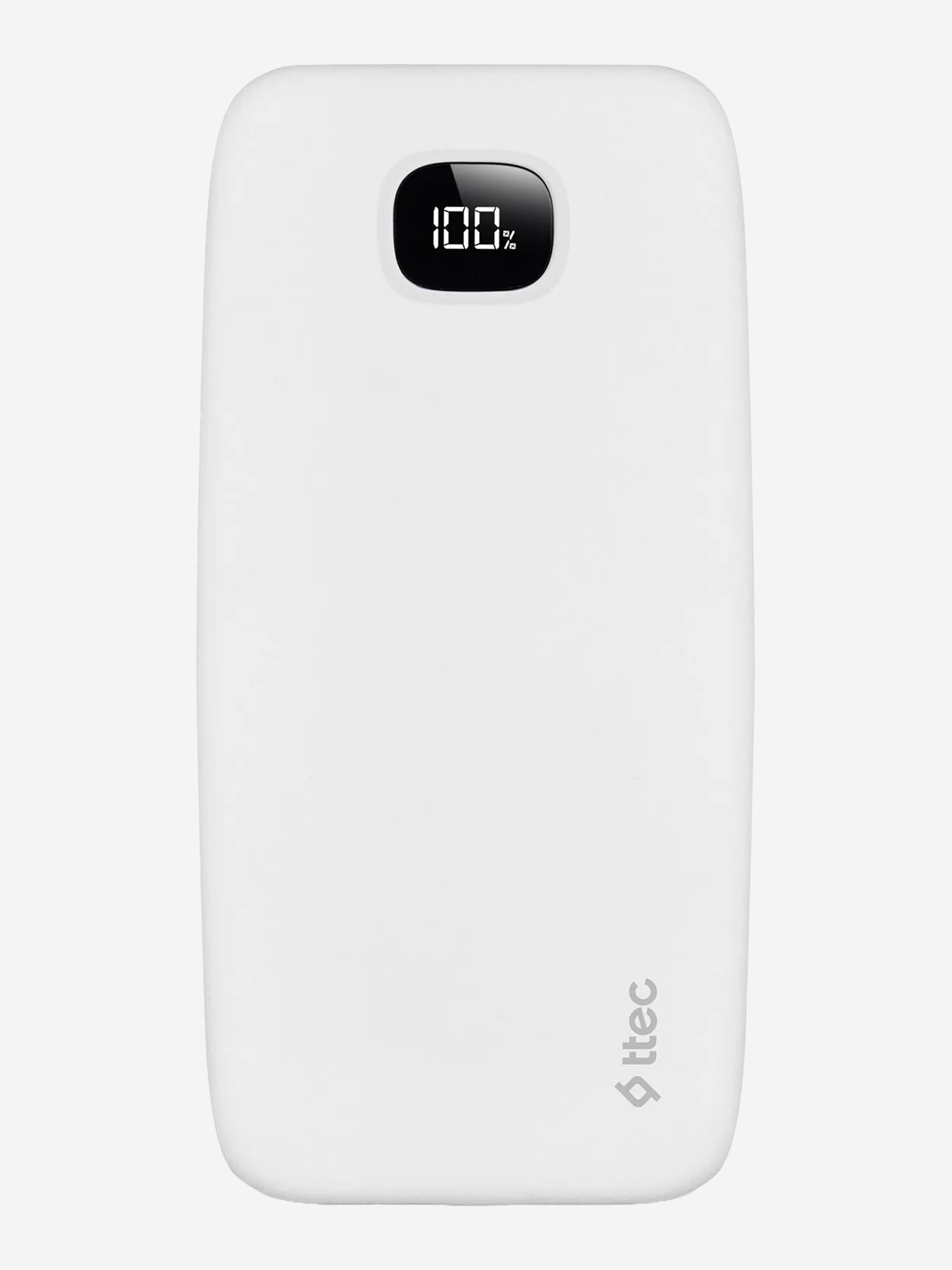 Изображение товара Внешний аккумулятор TTEC ChargeUp LCD 10.000mAh. Цвет: белый, Белый
