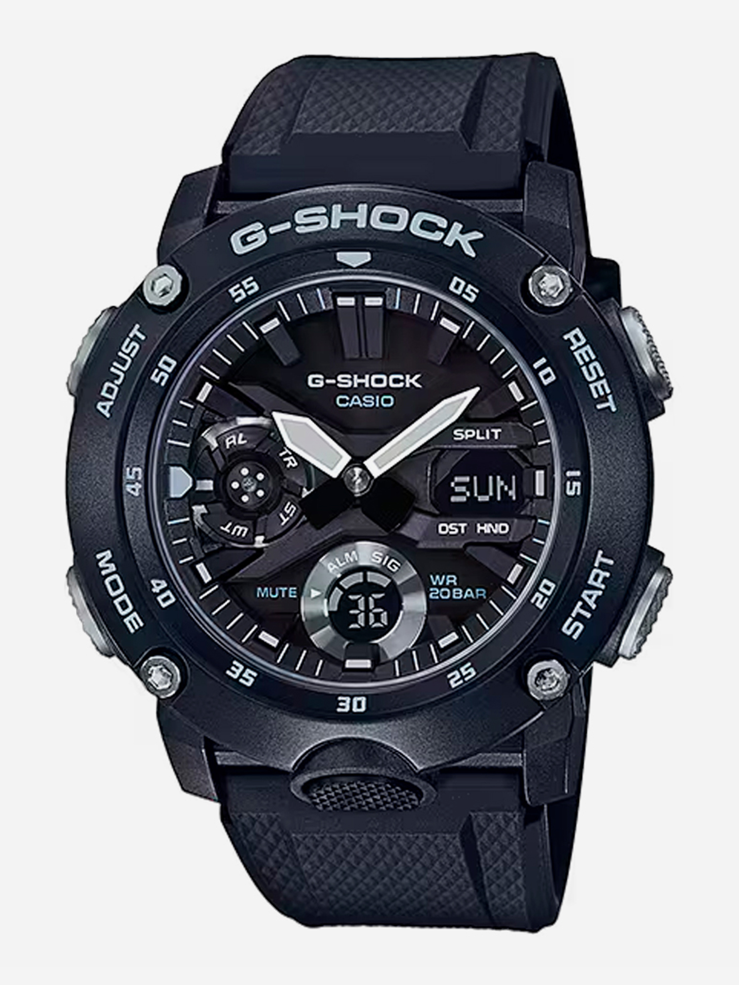 Спортивные часы  Спортмастер Наручные часы Casio G-SHOCK GA-2000S-1A, Черный