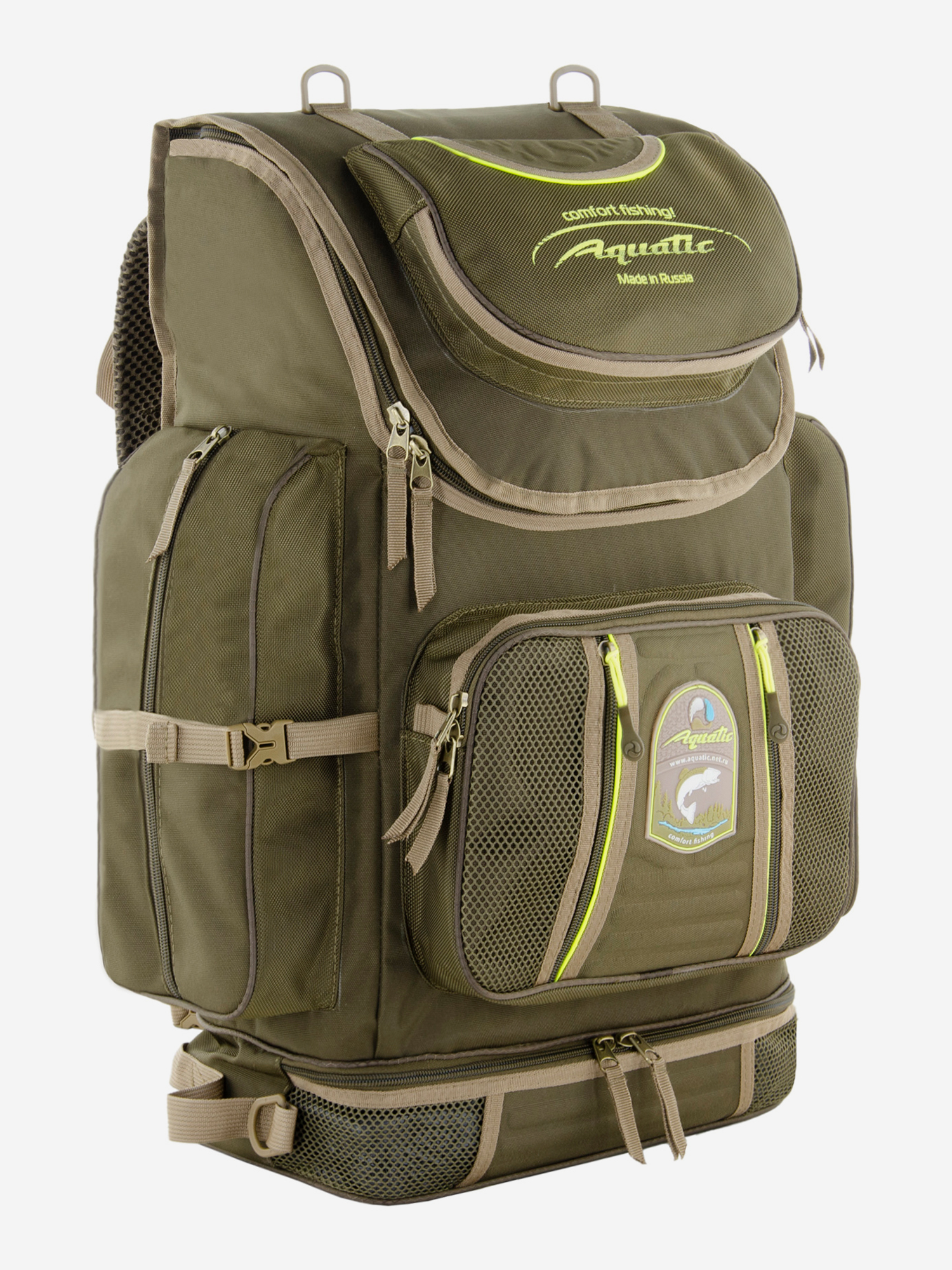 

Рюкзак рыболовный Aquatic Р-50, 50л, Зеленый