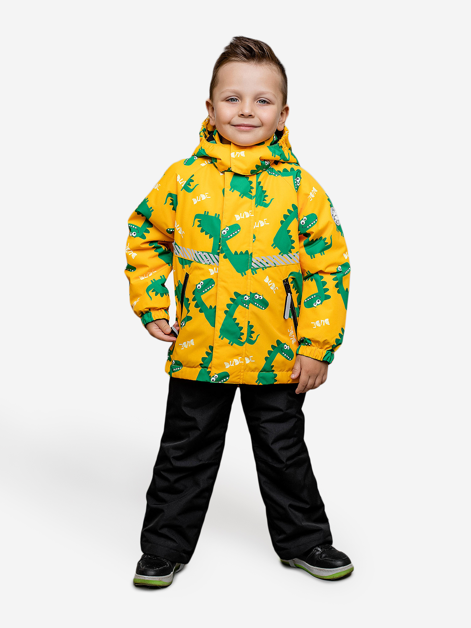 Изображение товара Костюм демисезонный для мальчика batik Эрик желтый мультиколор