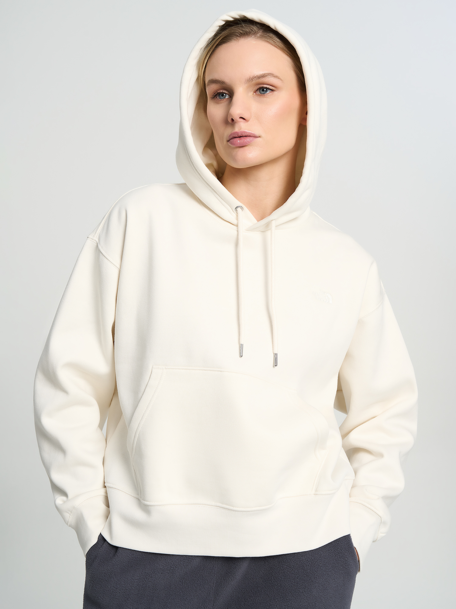 Худи женское оверсайз The North Face Essential Simple, Бежевый