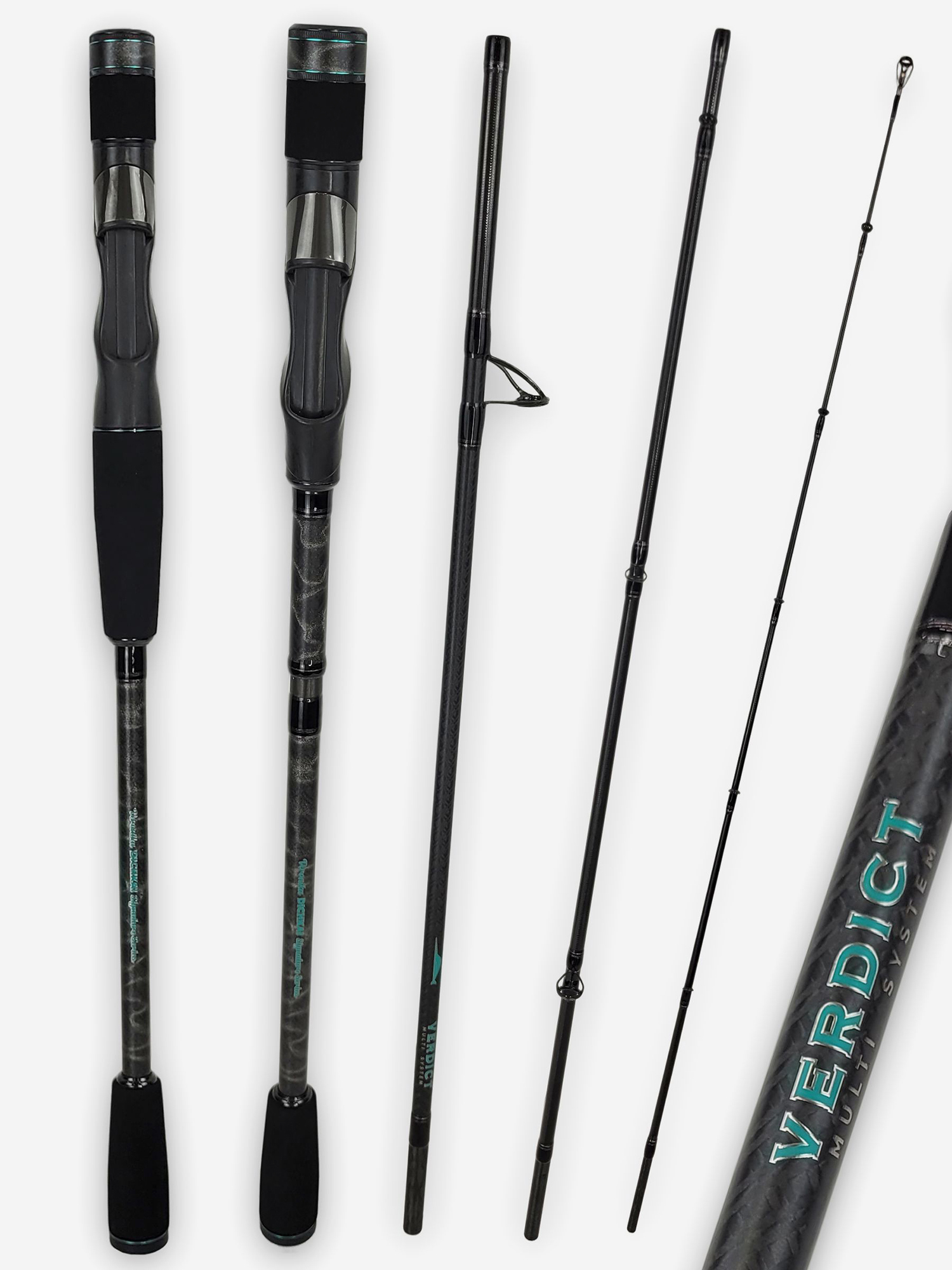 Изображение товара Спиннинг Narval FISHING SIGNATURE VERDICT MULTI SYSTEM S/C73 2.22м до 90гр 2.5PE Fast, Голубой/Черный