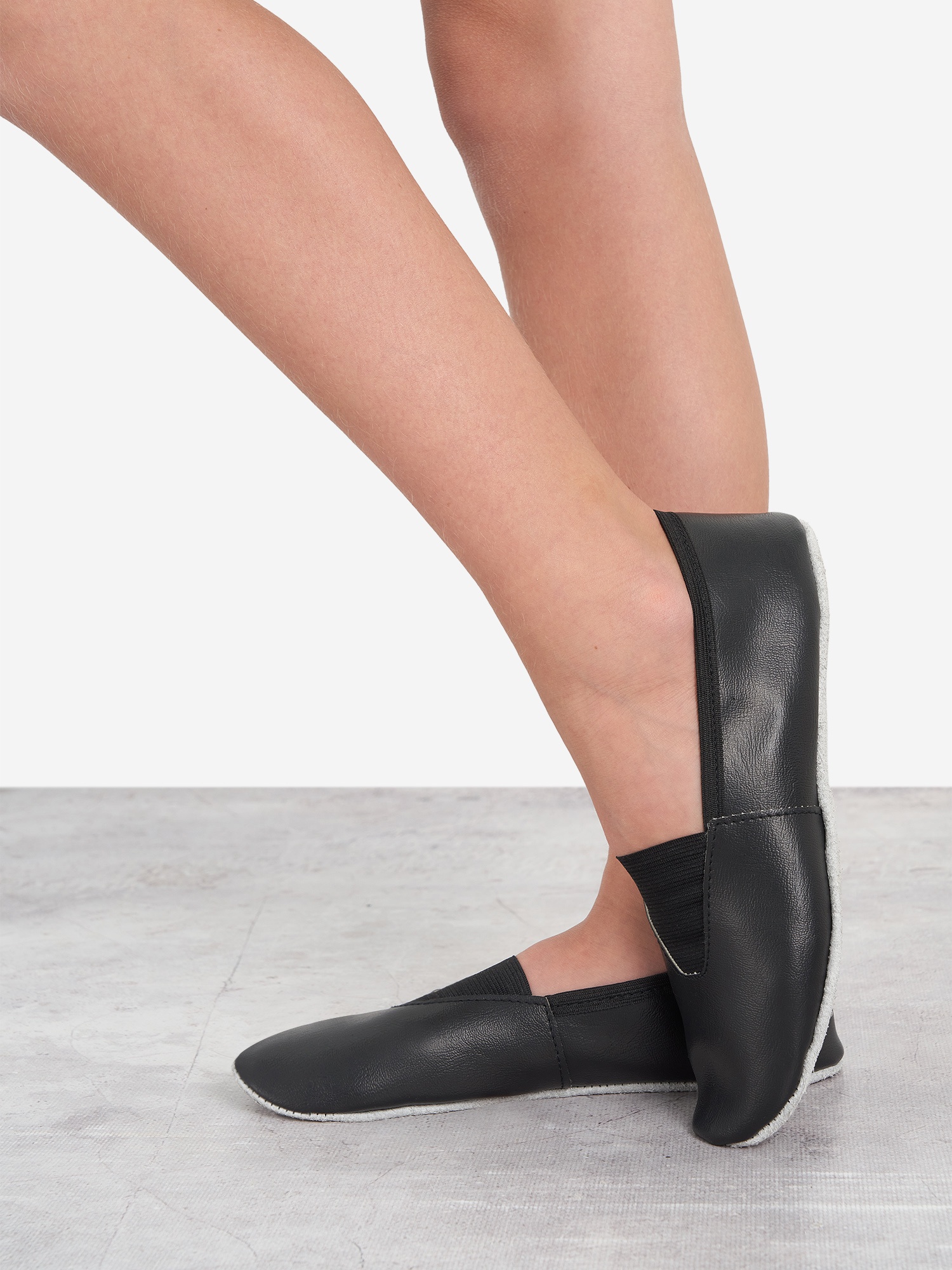 Изображение товара Детские чешки GSD из искусственной кожи для гимнастики и фитнеса Изображение товара Детские чешки GSD из искусственной кожи для гимнастики и фитнеса