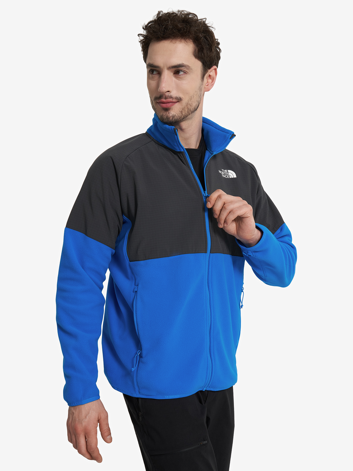 Джемпер флисовый мужской The North Face Glacier Heavyweight, Синий