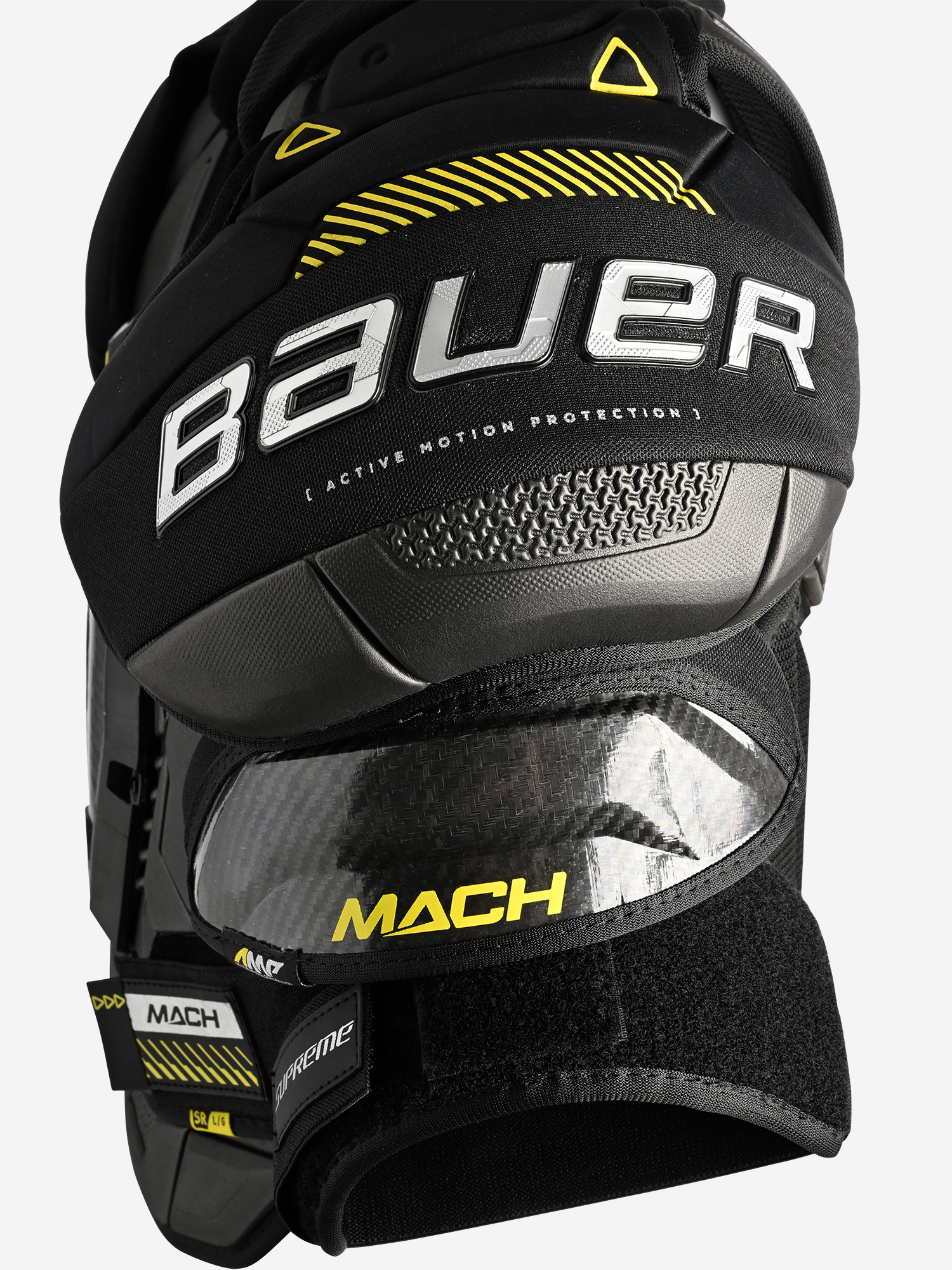 фото Нагрудник хоккейный bauer supreme mach sr, черный