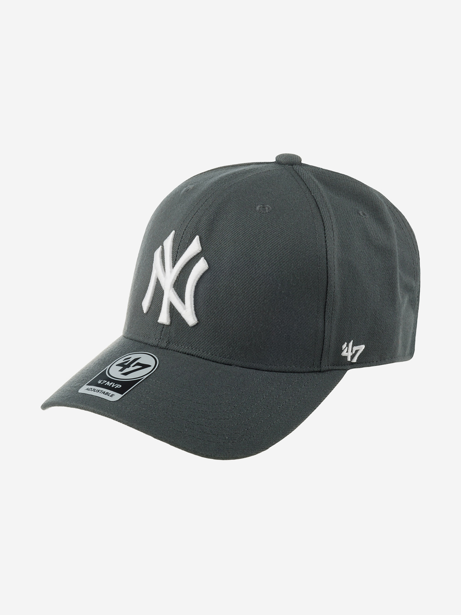 Бейсболка 47 BRAND B-MVPSP17WBP-CC New York Yankees MLB (серый), Серый
