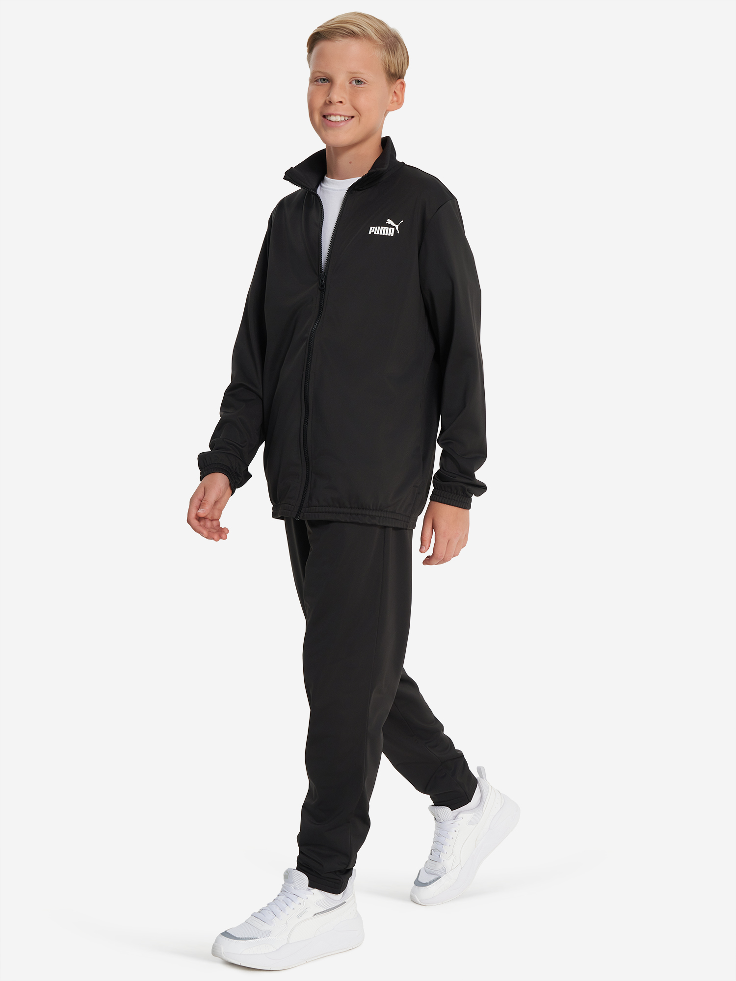 Костюм для мальчиков PUMA Poly, Черный 2