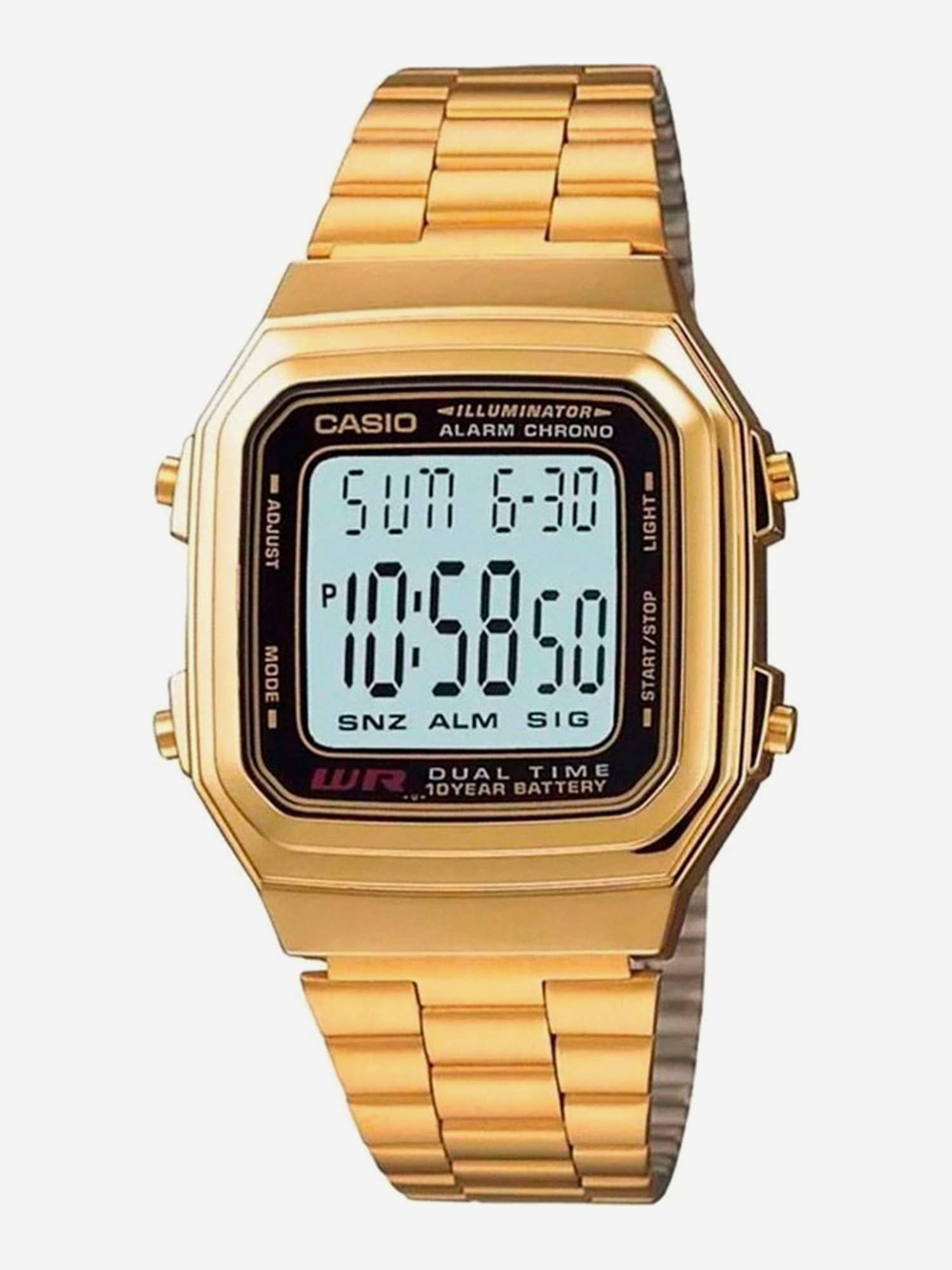 Изображение товара Наручные часы CASIO A-178WGA-1A, Золотой
