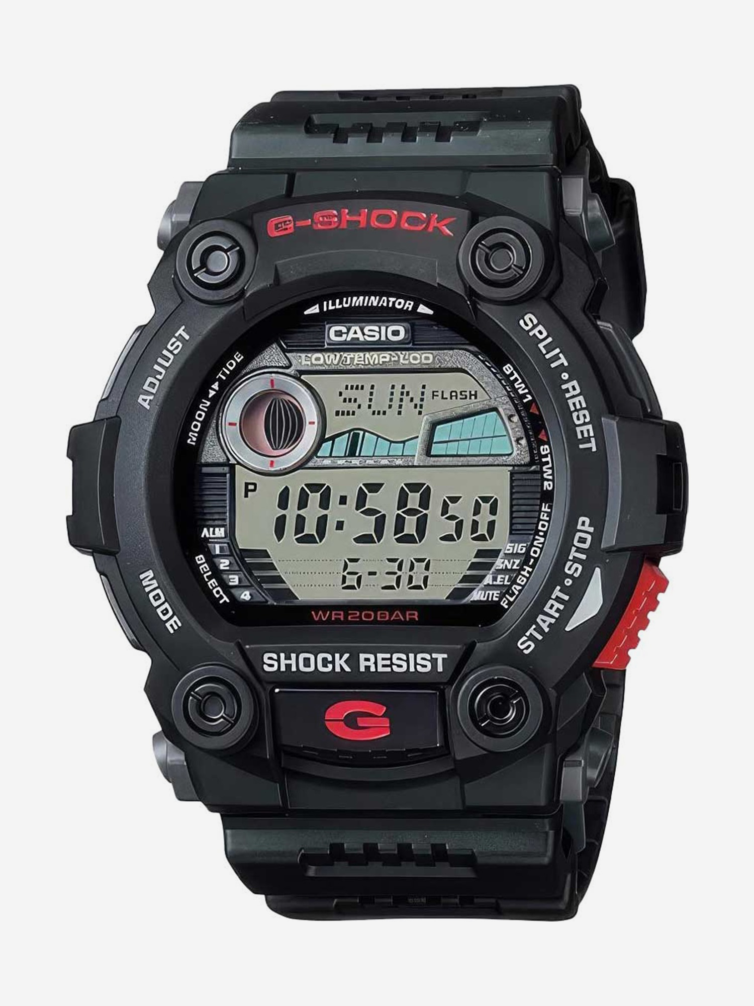 

Спортивные часы Casio G-7900-1E, Черный