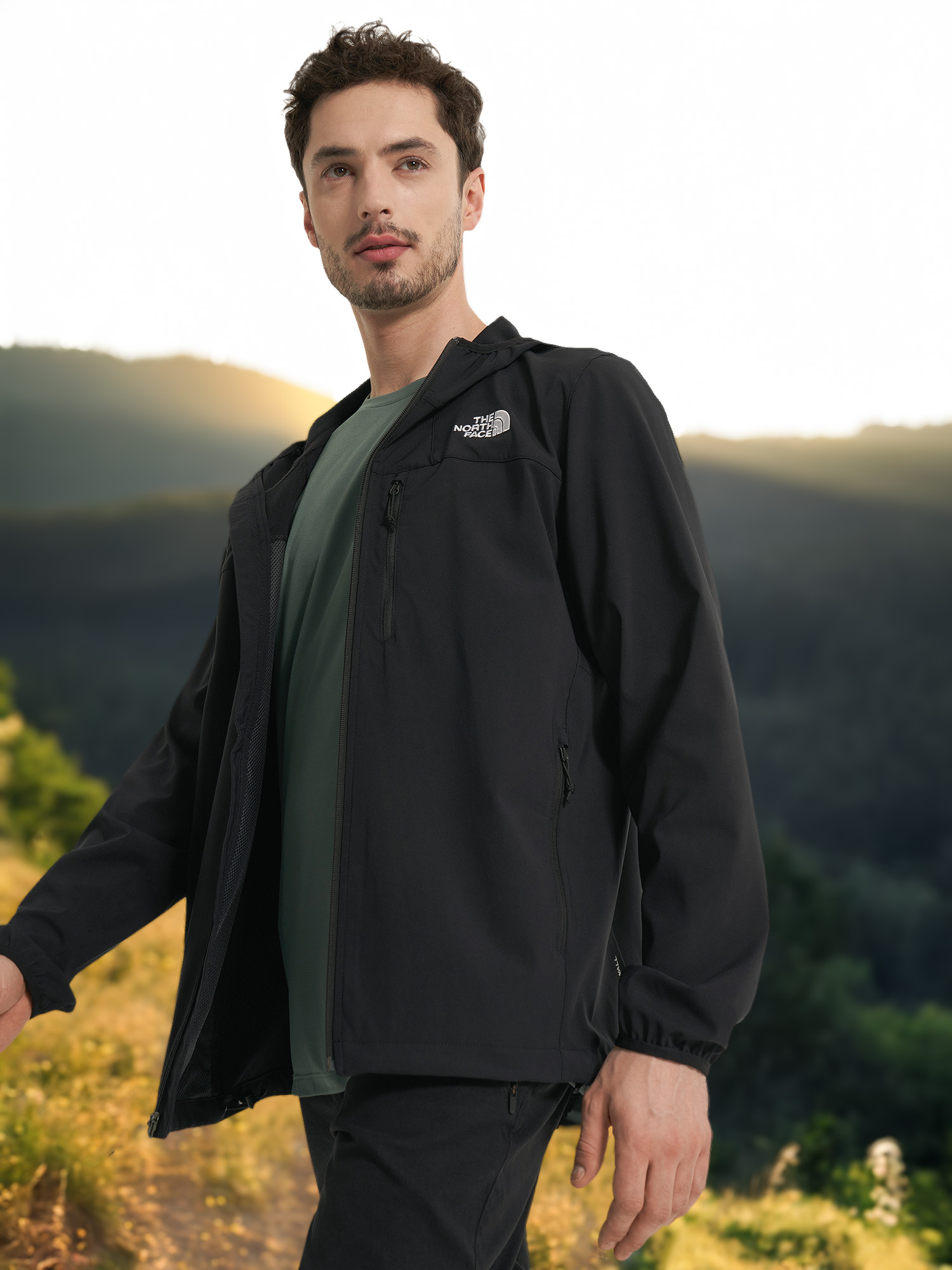 

Куртка софтшелл мужская The North Face Nimble, Черный