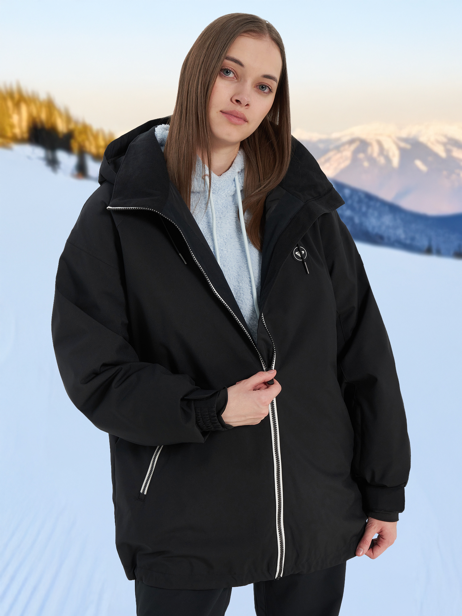 Куртка утепленная Roxy Landscape, черный, арт. erjtj03532r17-kvj0