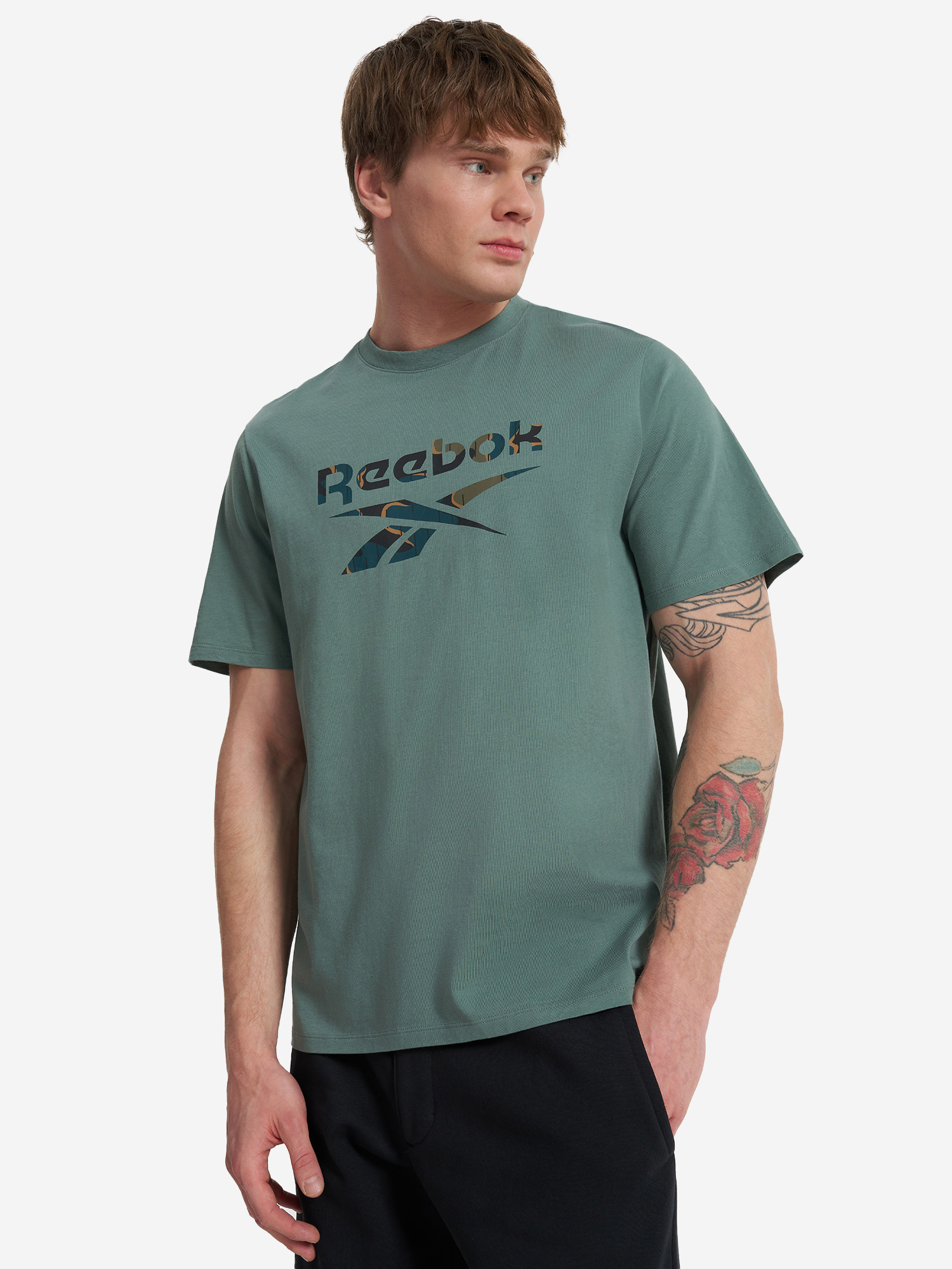 

Футболка мужская Reebok Motion, Зеленый