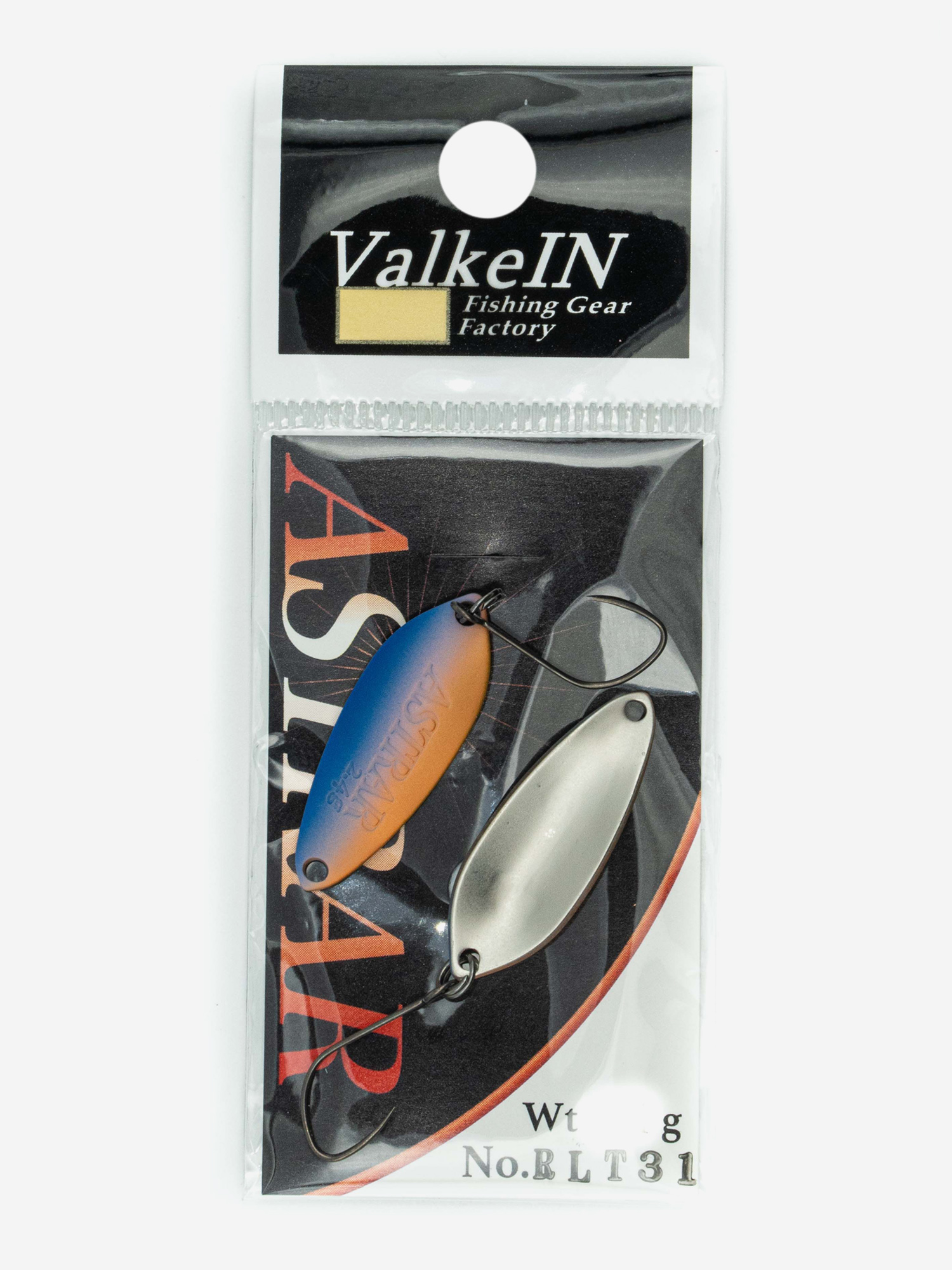 

Блесна VALKEIN ASTRAR 3.2гр цвет RLT31 Palatinate Blue, Мультицвет