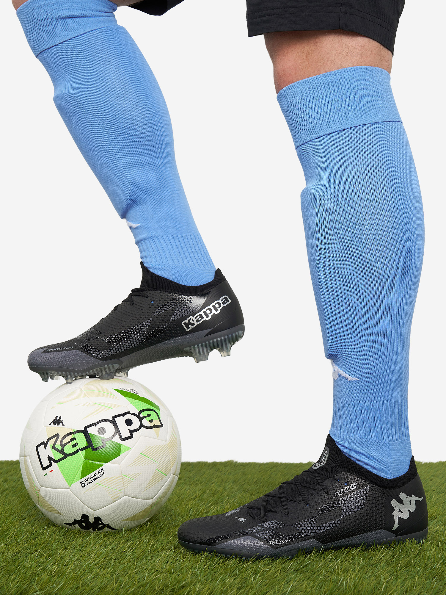 

Бутсы мужские Kappa Contra FG, Черный