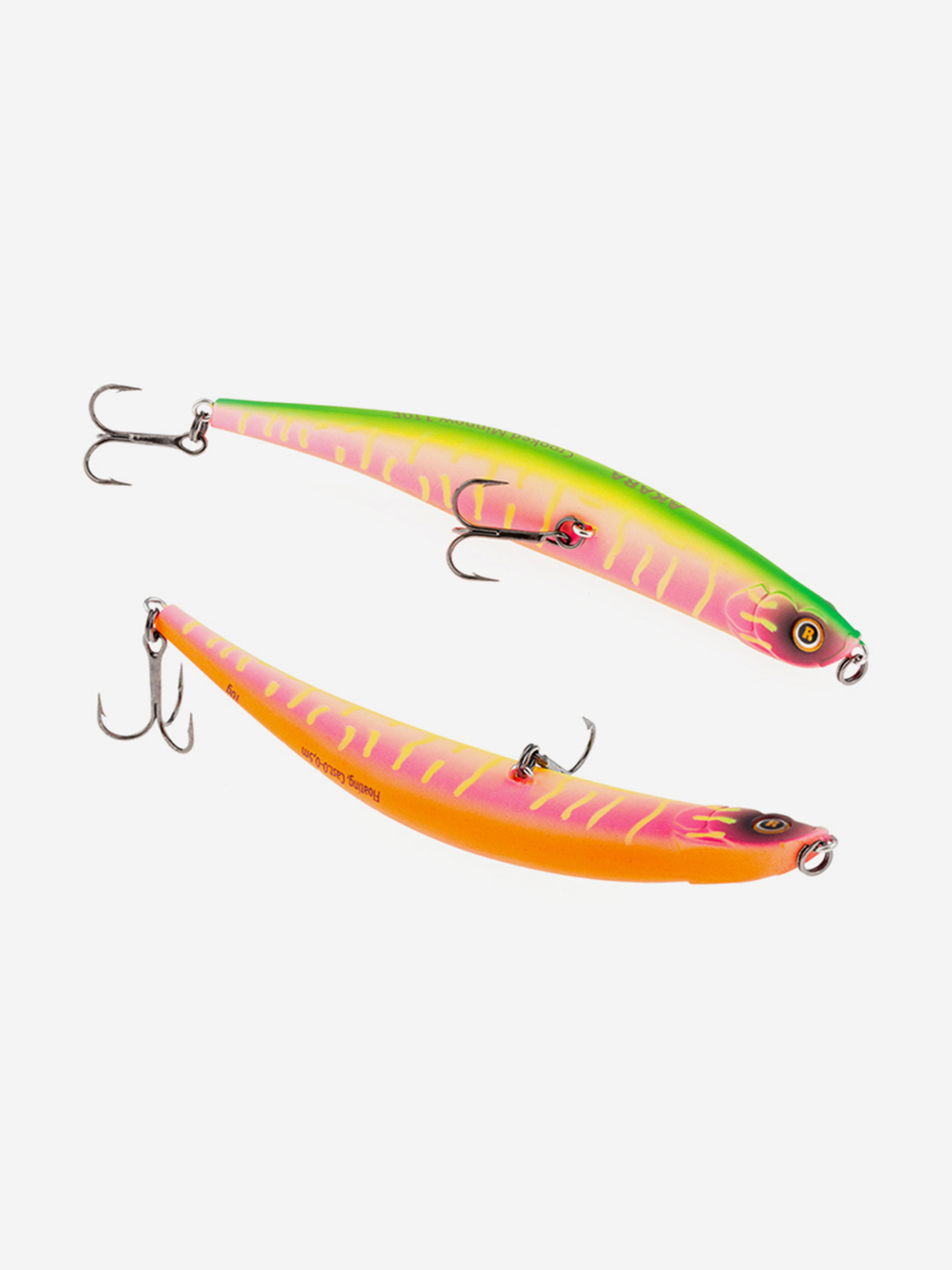 

Воблер Akara Crooked Minnow 110F 10 гр. (5/14 oz 4,3 in) A207, Мультицвет