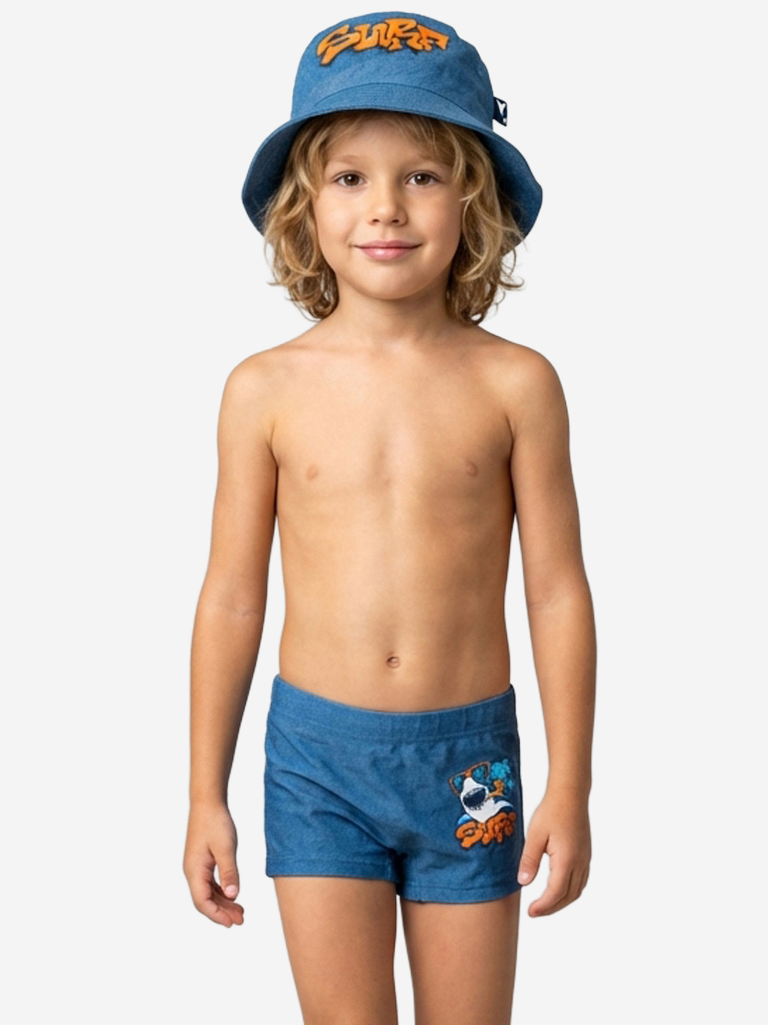 Изображение товара Комплект для мальчика: плавки-шорты, панама PlayToday