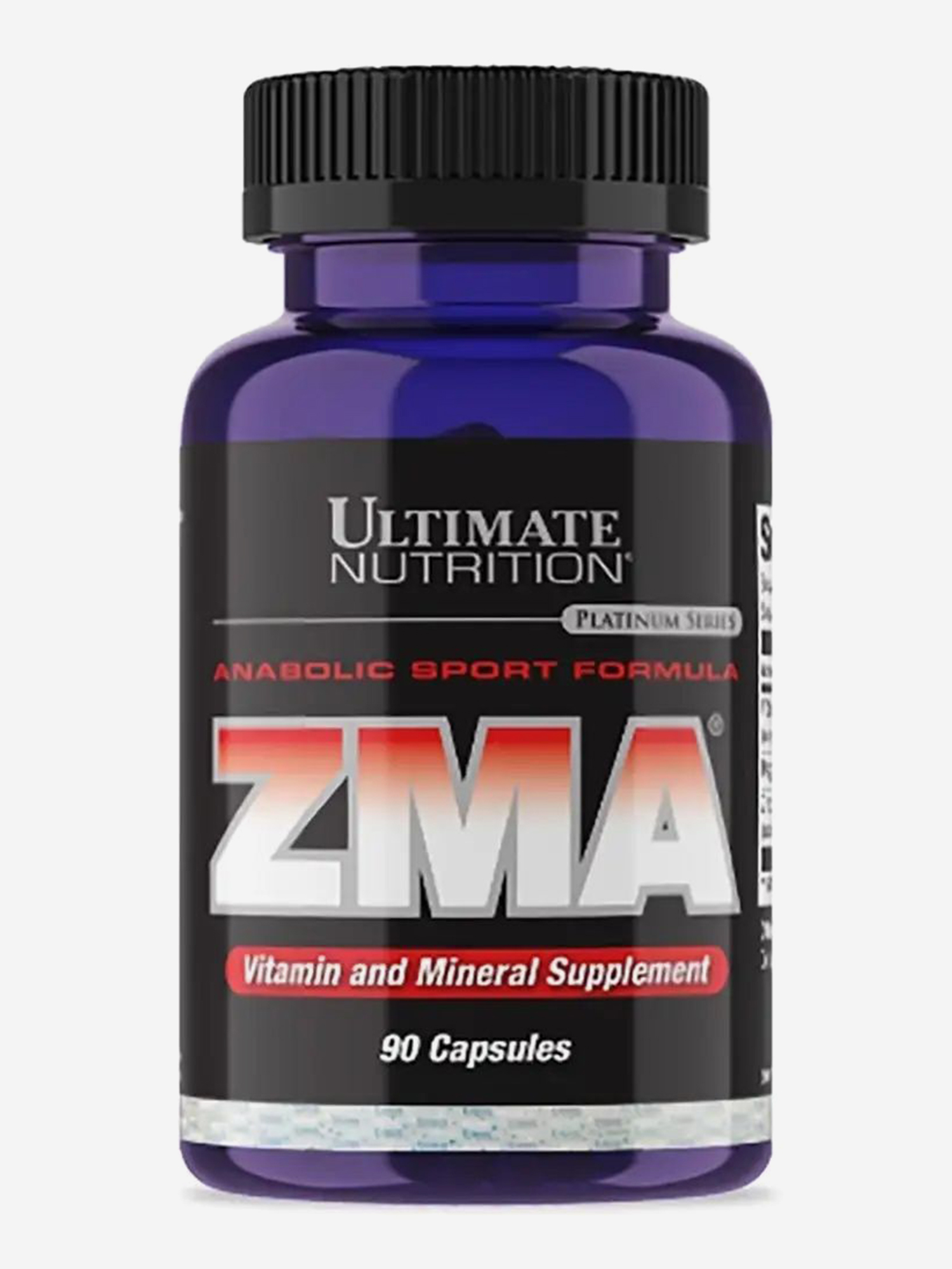 Изображение товара Витамины Ultimate Nutrition ZMA для восстановления и здоровья, 90 капсул