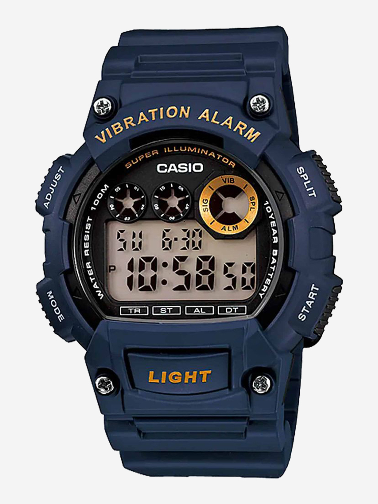 

Наручные часы Casio W-735H-2A, Синий