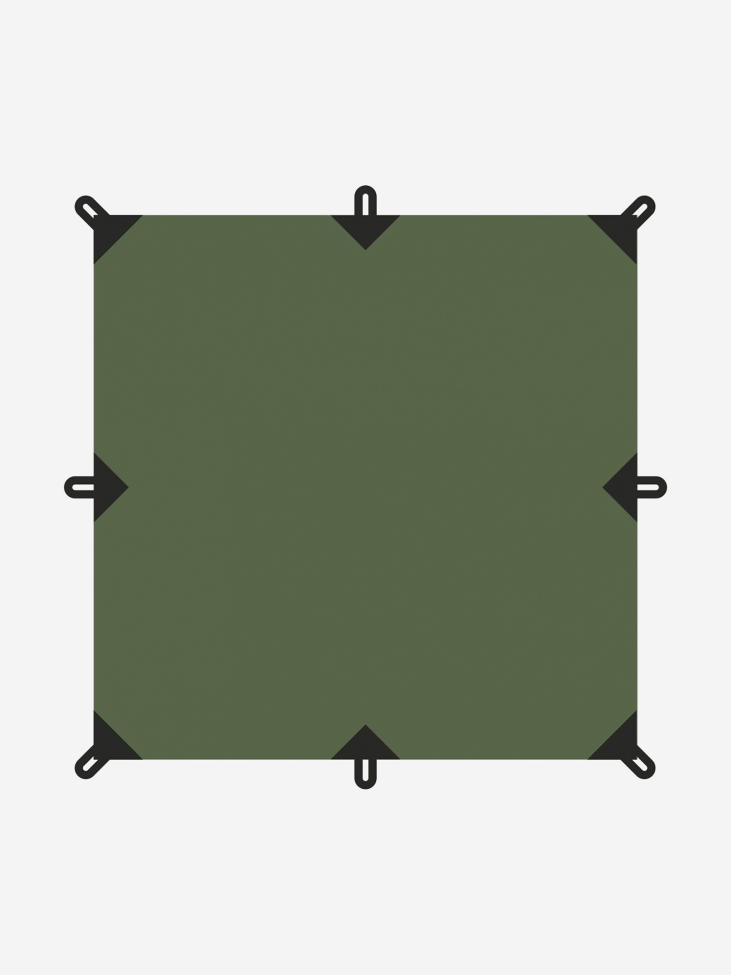 

Тент Talberg TENT 4X4м , зелёный, Зеленый