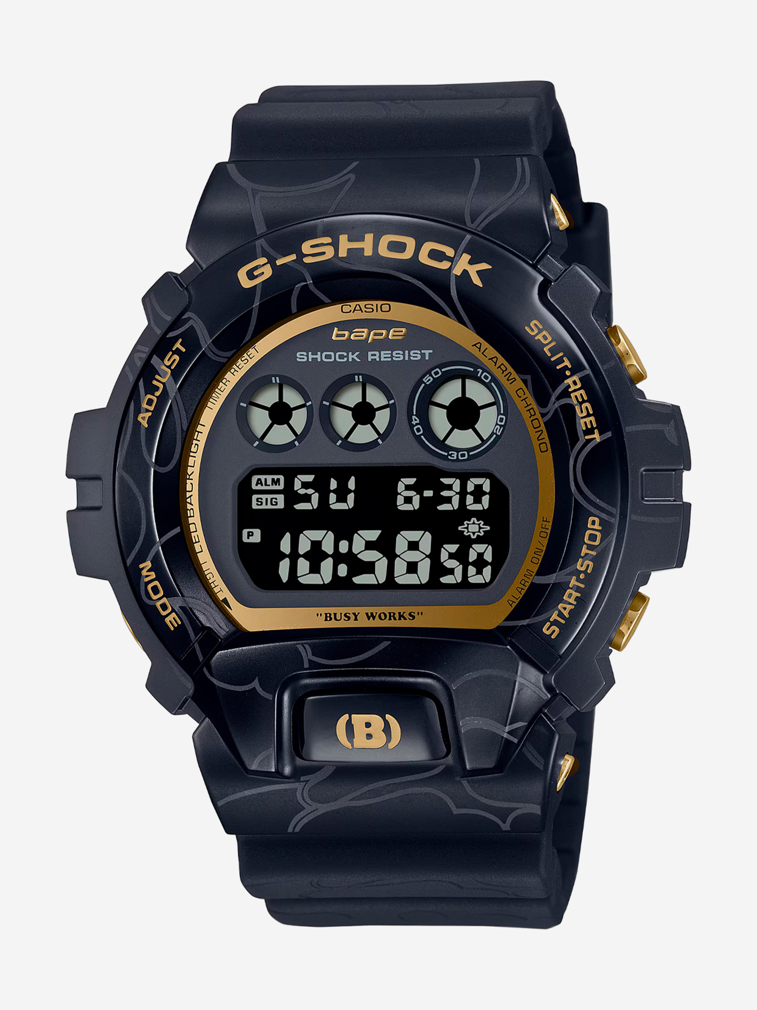 

Наручные часы Casio G-Shock GM-6900BAPE-1E, Черный