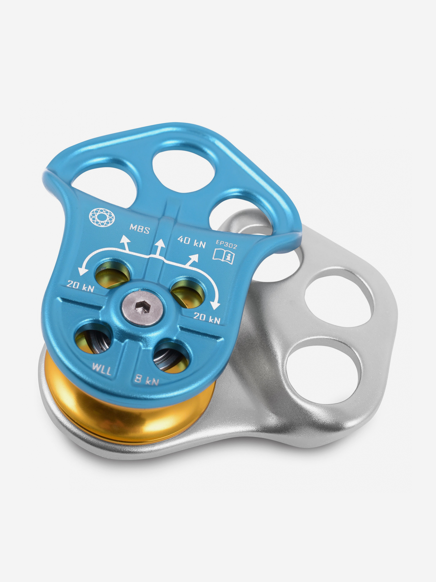 

Kailas блок Triple Pulley, Голубой