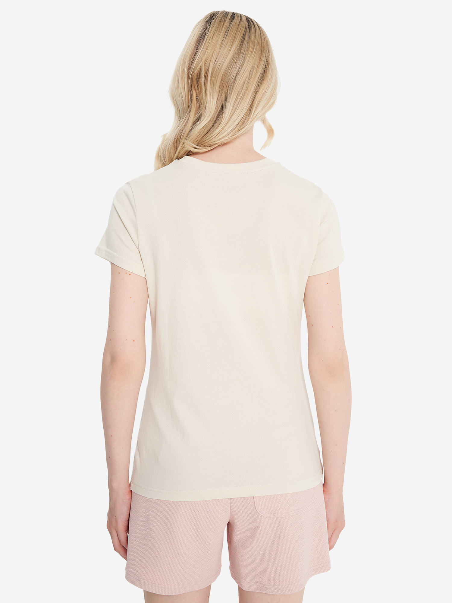Футболка женская PUMA Ess Small No. 1 Logo, Бежевый 3