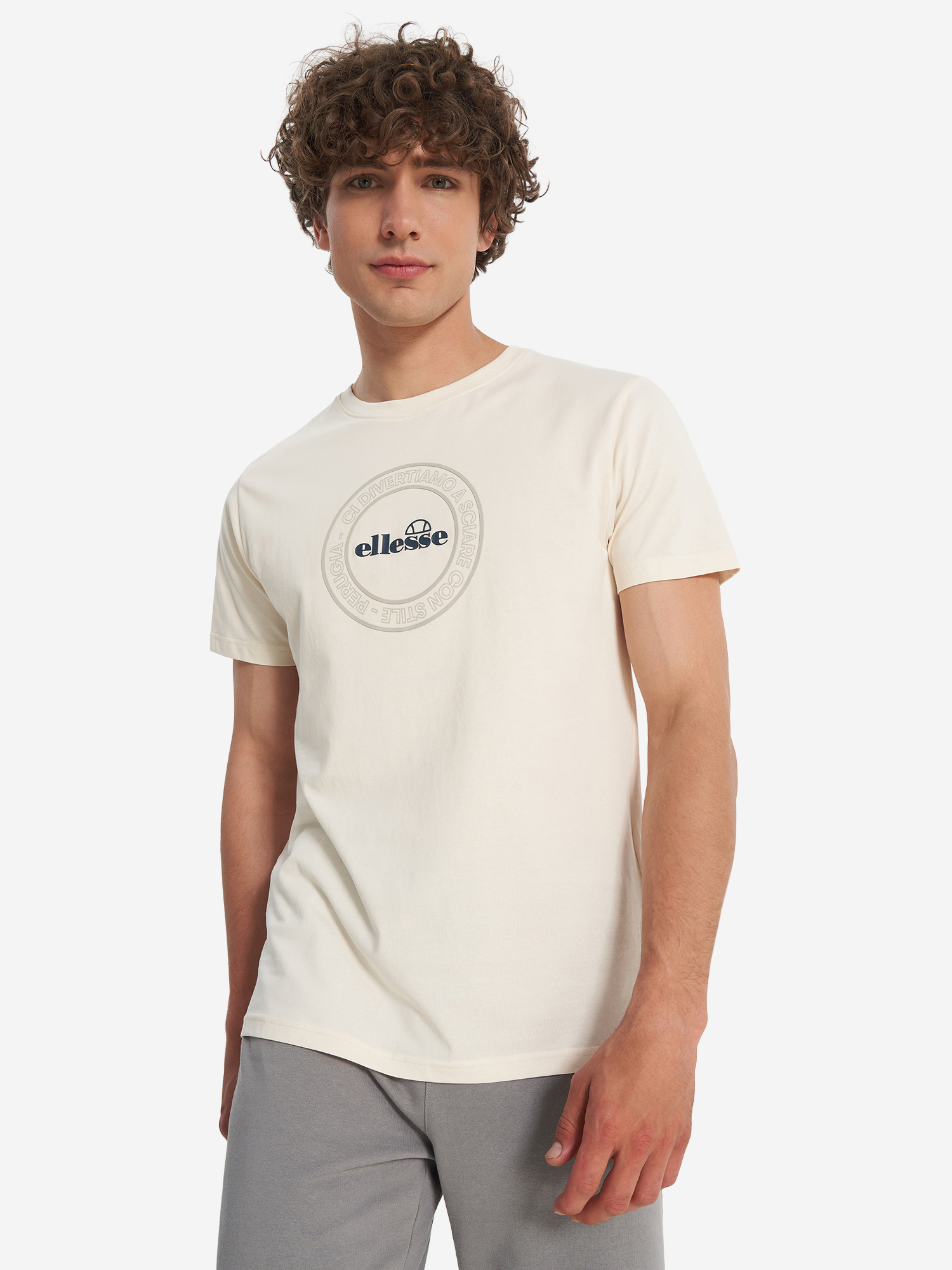 

Футболка мужская Ellesse, Бежевый