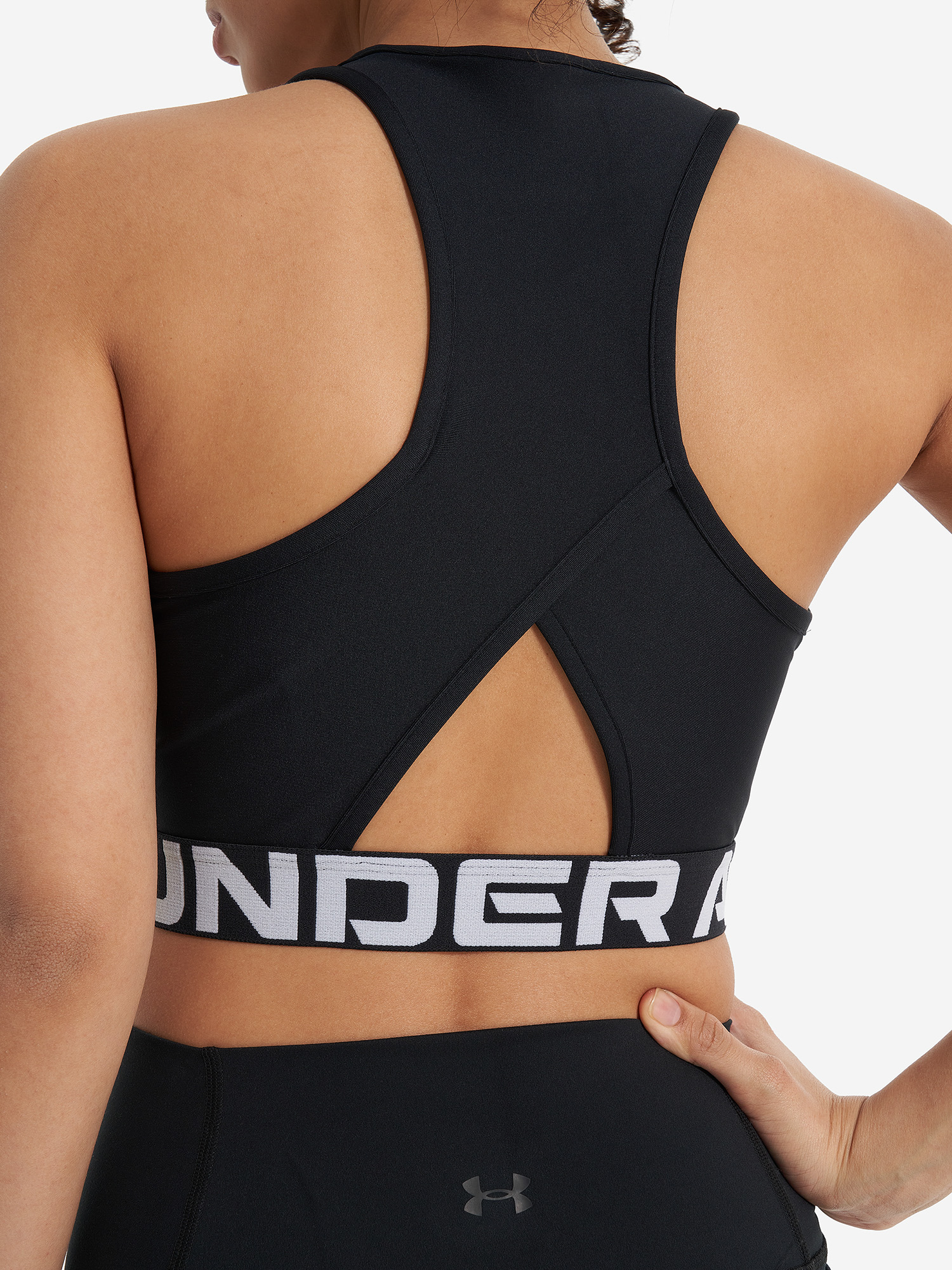 фото Майка женская under armour, черный
